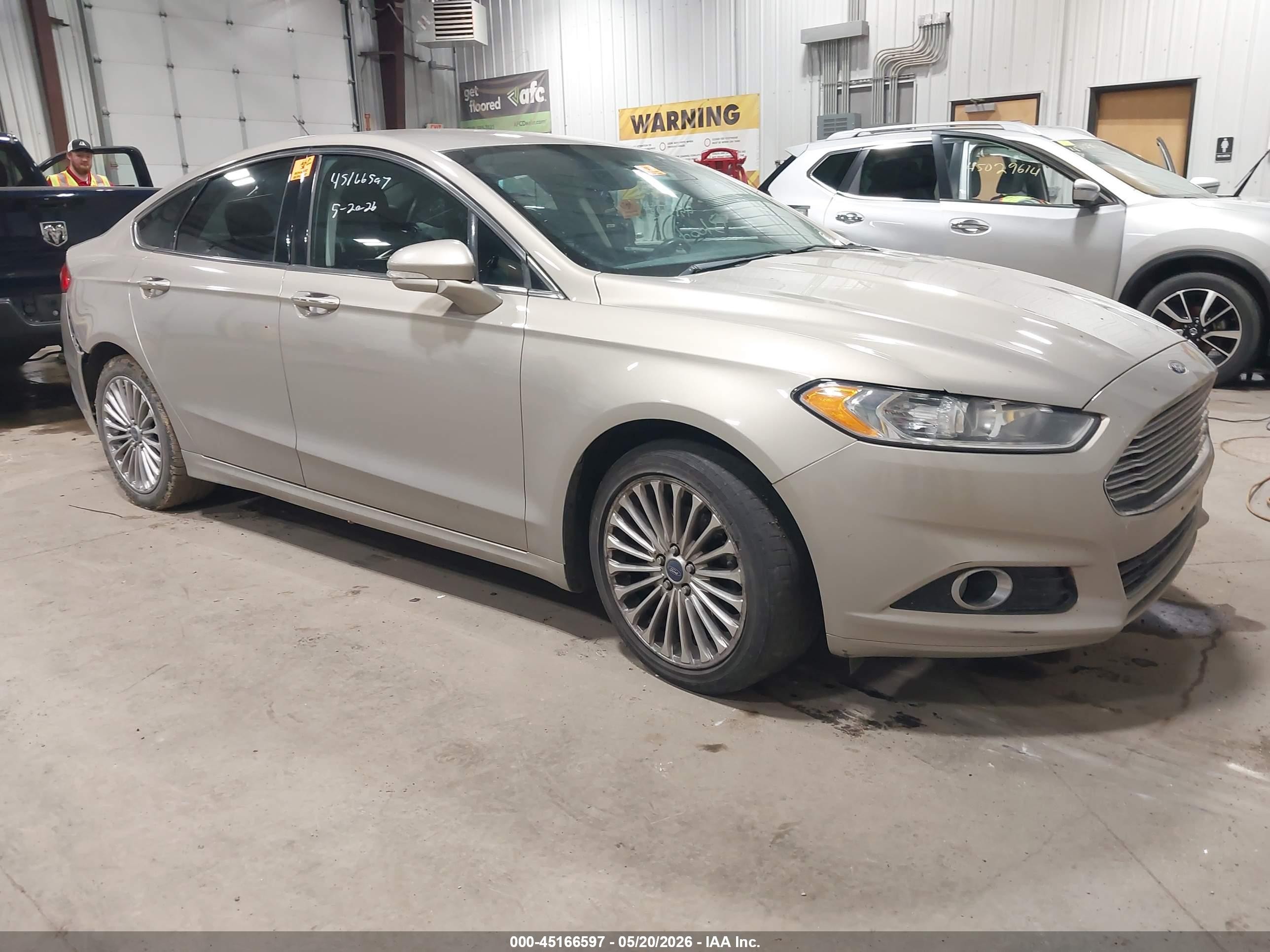 2016 Ford Fusion Titanium, VIN 3FA6P0K91GR158865 — Biohazard / chemical