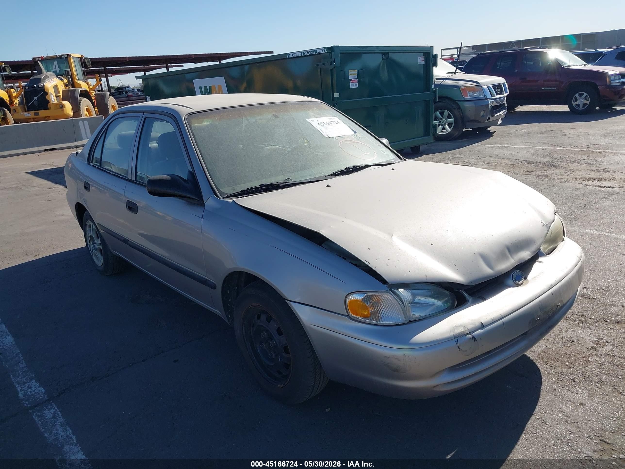 2002 Chevrolet Prizm, VIN 1Y1SK52882Z423986 — Front end
