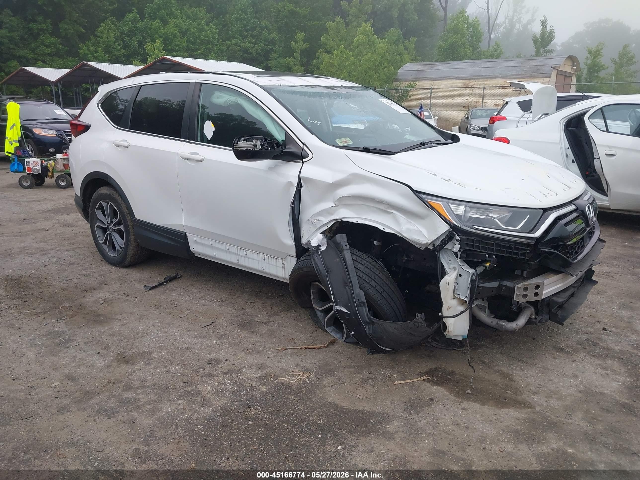 2022 Honda CR-V EX, VIN 7FARW2H50NE055983 — Side