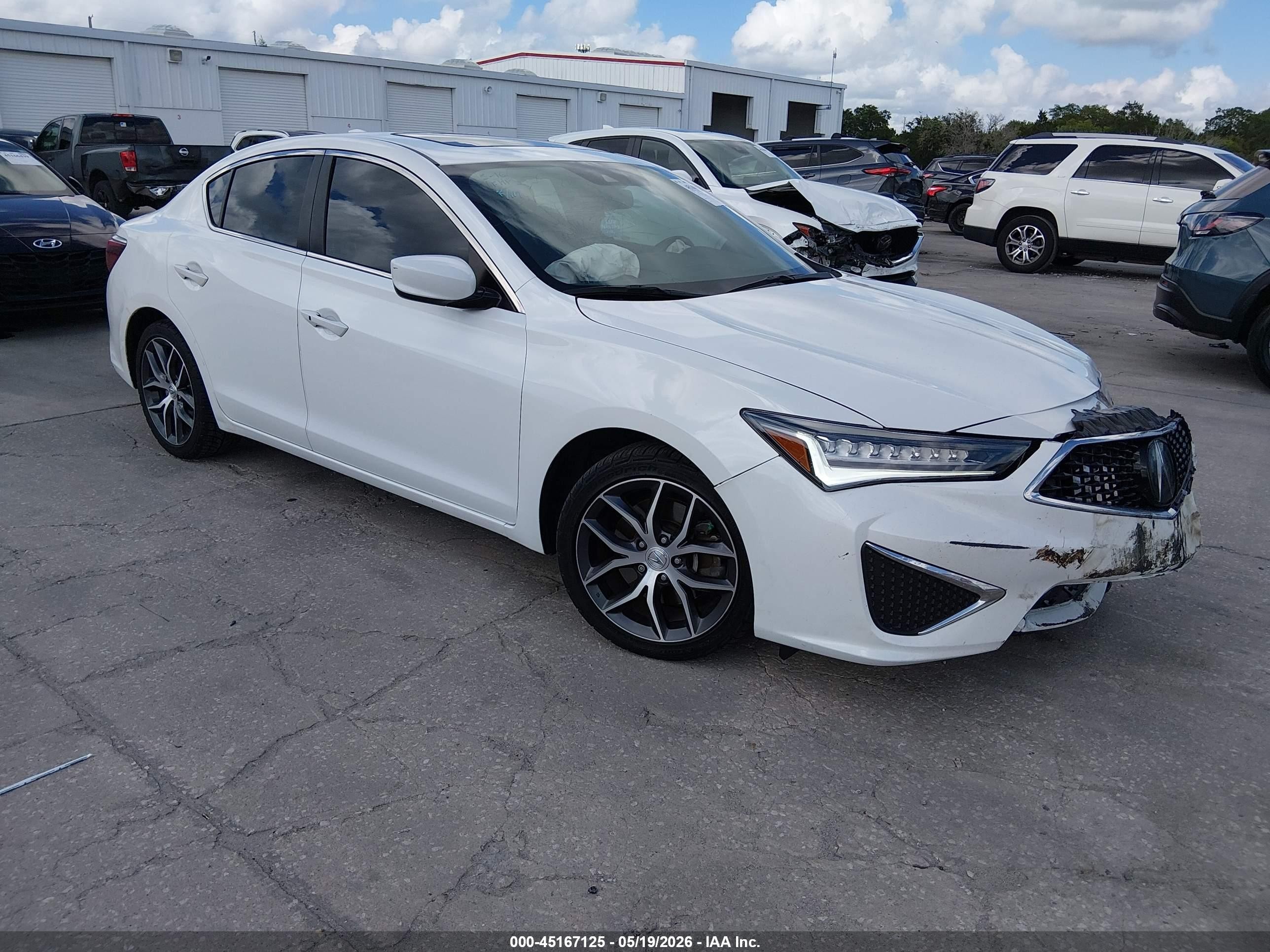 2022 Acura ILX Premium, VIN 19UDE2F77NA002009 — Фото с аукциона