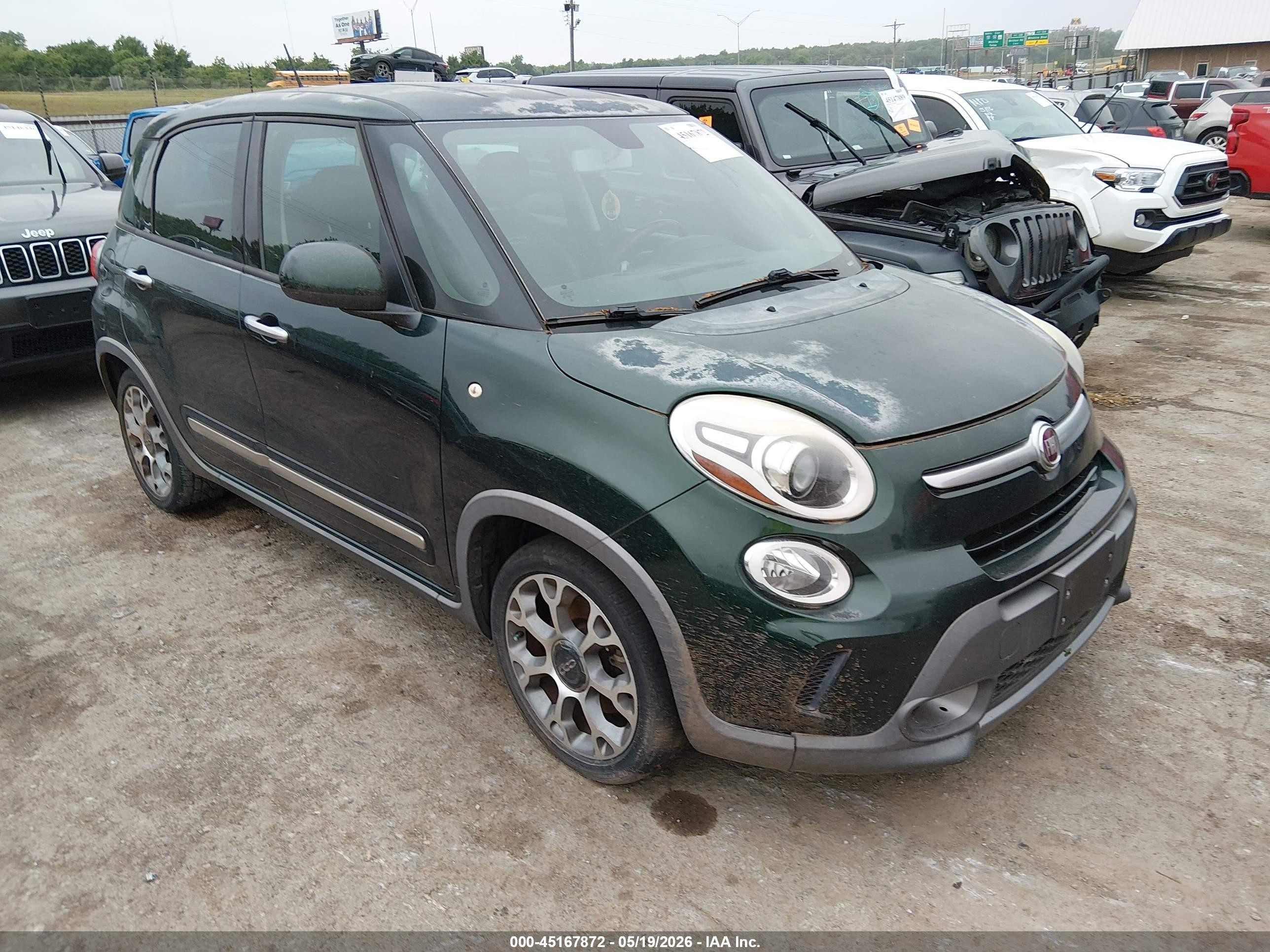 2014 FIAT 500L Trekking, VIN ZFBCFADH3EZ020220 — Normal wear