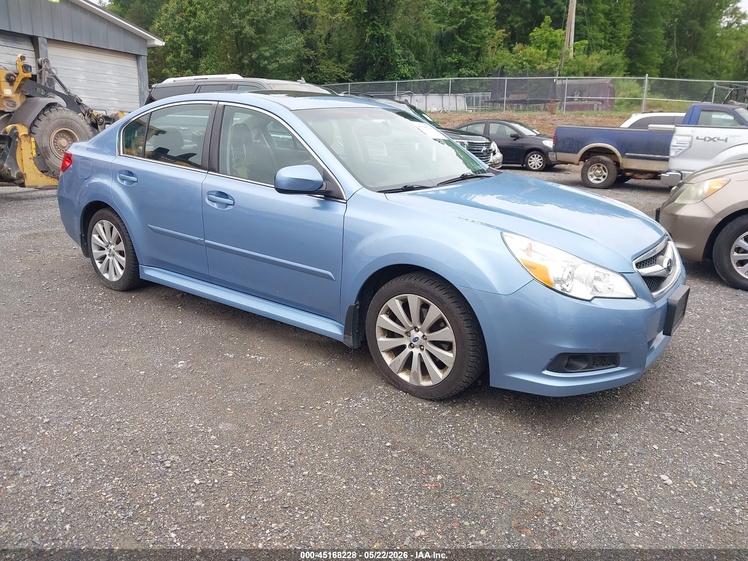 2012 Subaru Legacy Limited, VIN 4S3BMBK66C3015731 — Фото с аукциона