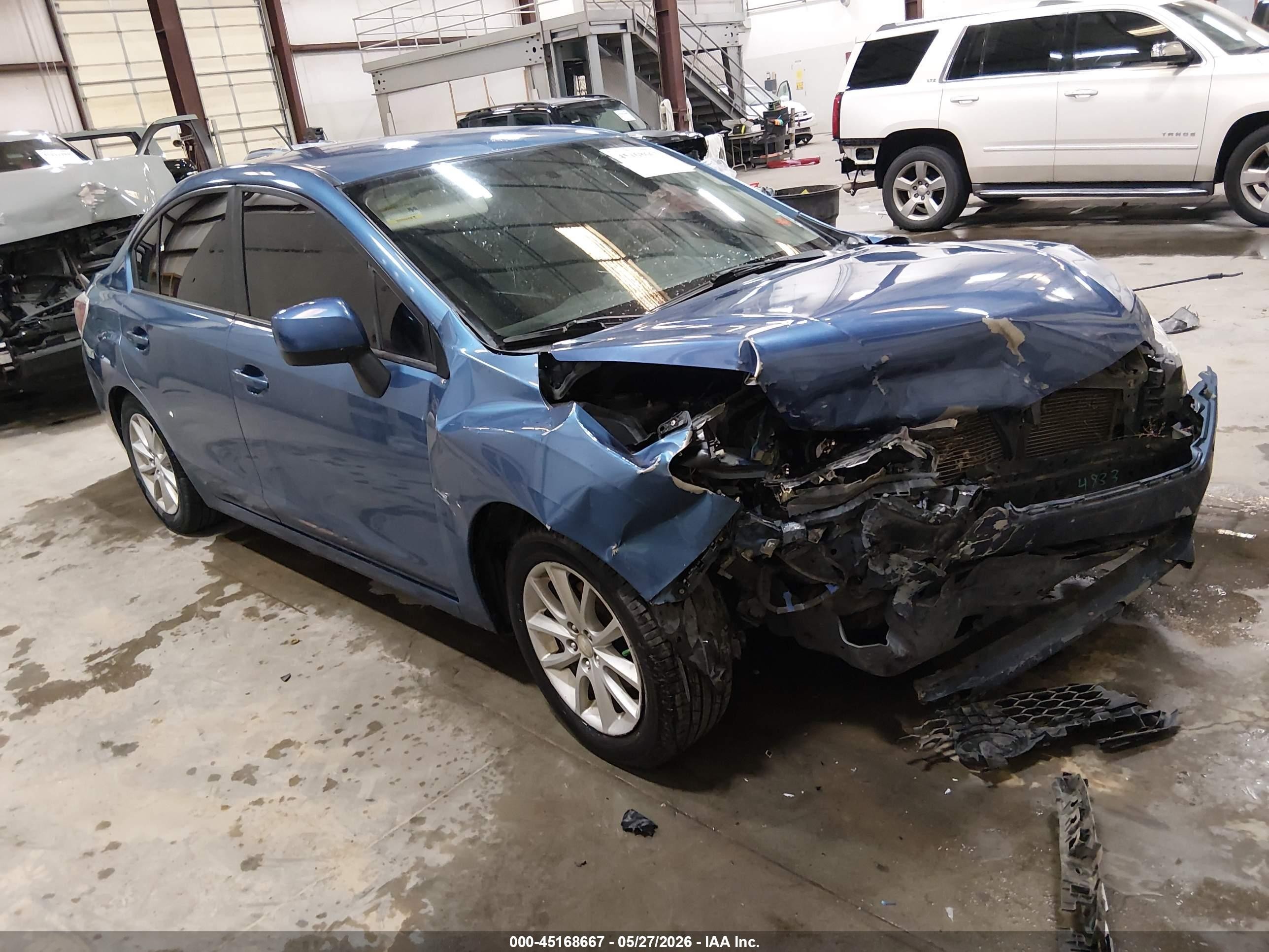 2014 Subaru Impreza Premium, VIN JF1GJAC68EG016789 — Front end