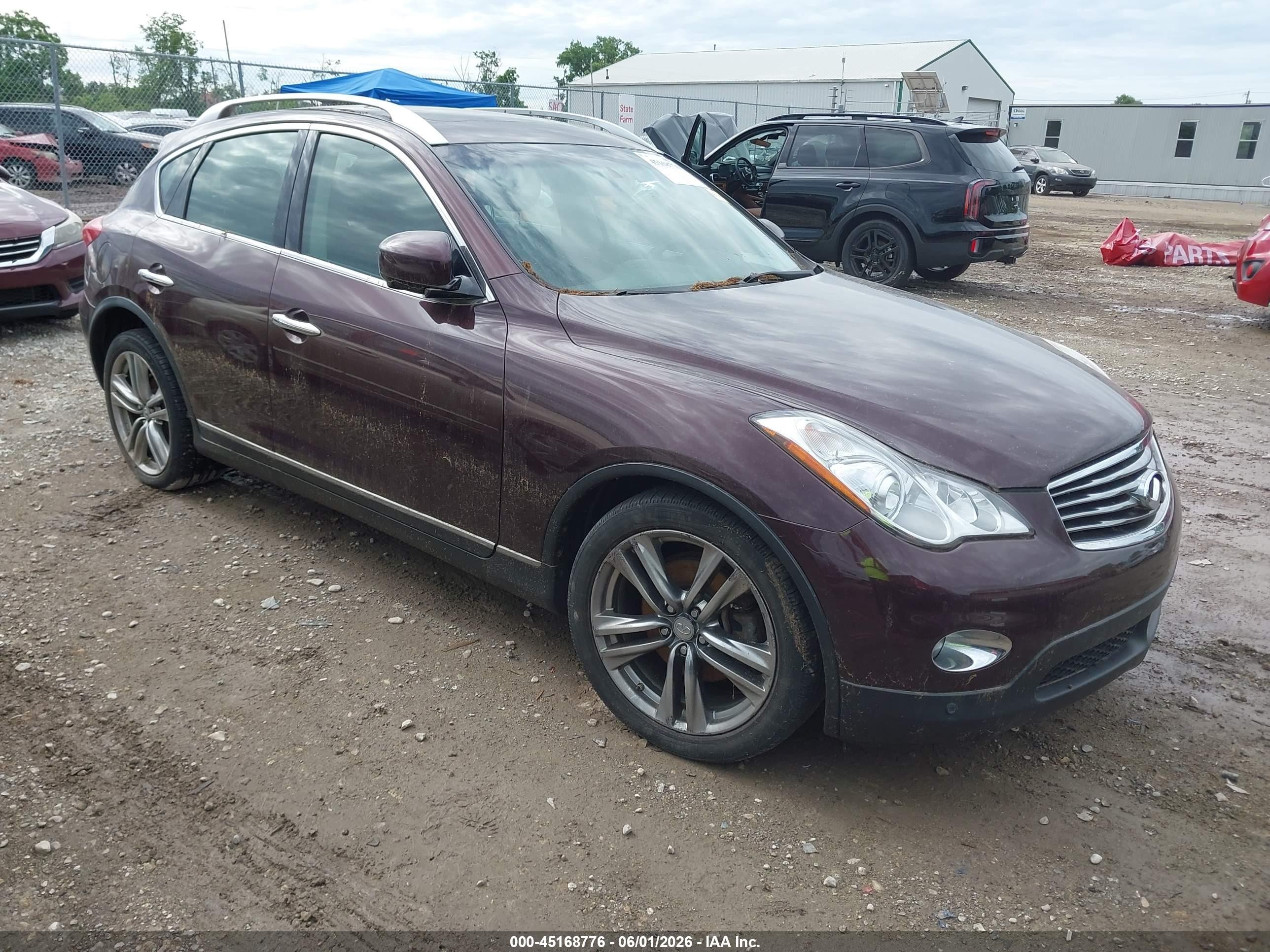 2011 Infiniti EX Journey, VIN JN1AJ0HR2BM854720 — Normal wear