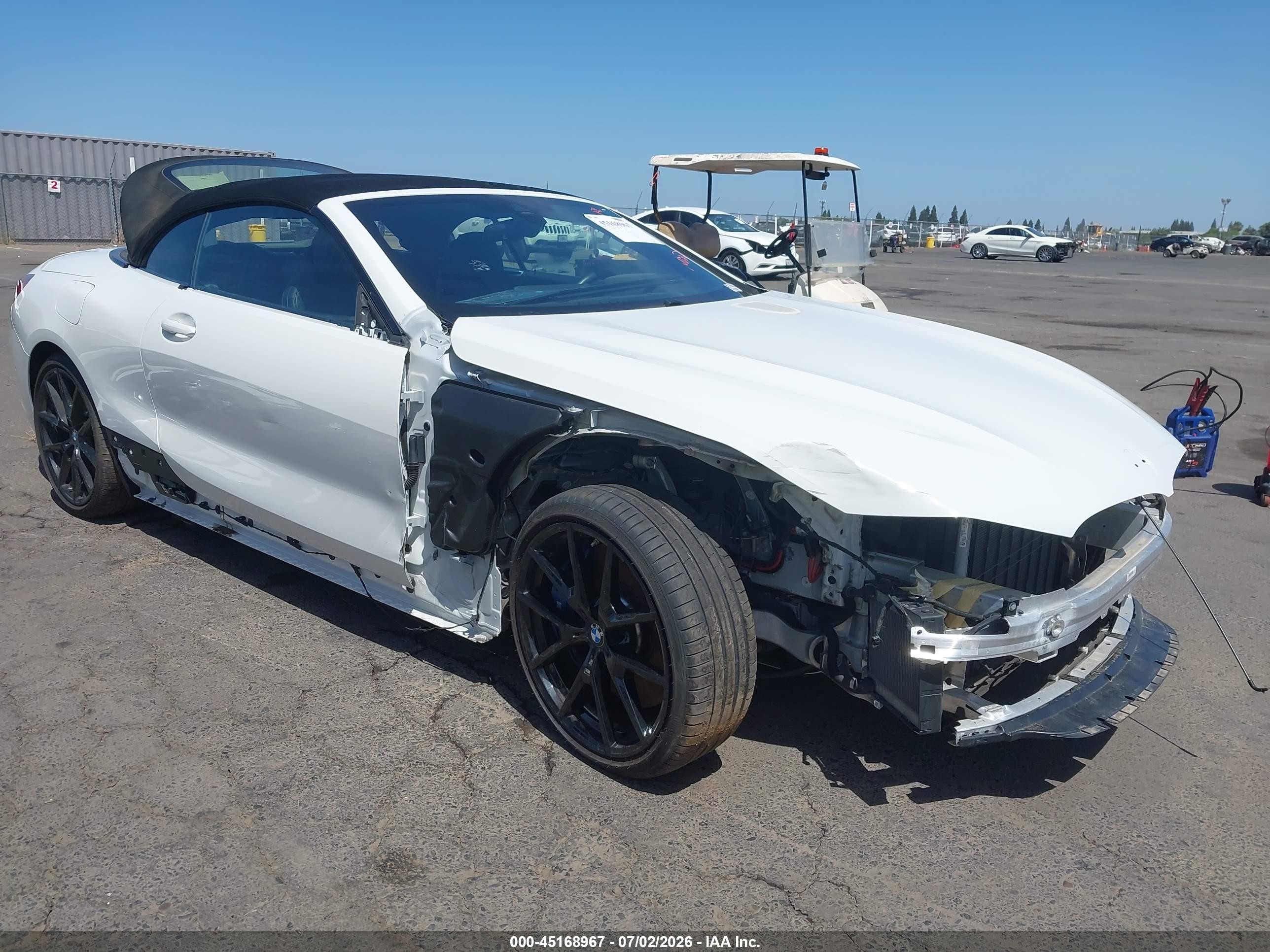 2024 BMW 8 Series M850i xDrive, VIN WBAFY4C00RCR44282 — Front end