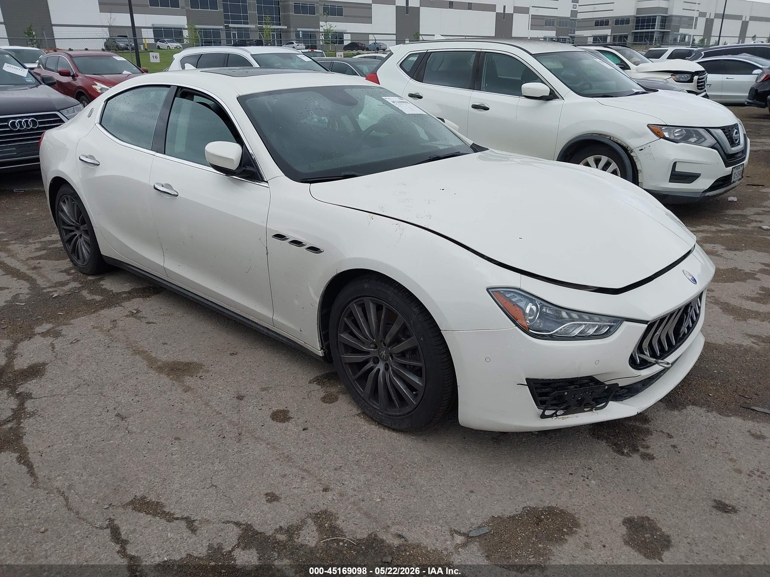 2020 Maserati Ghibli S Q4, VIN ZAM57YTA3L1344288 — Water / flood