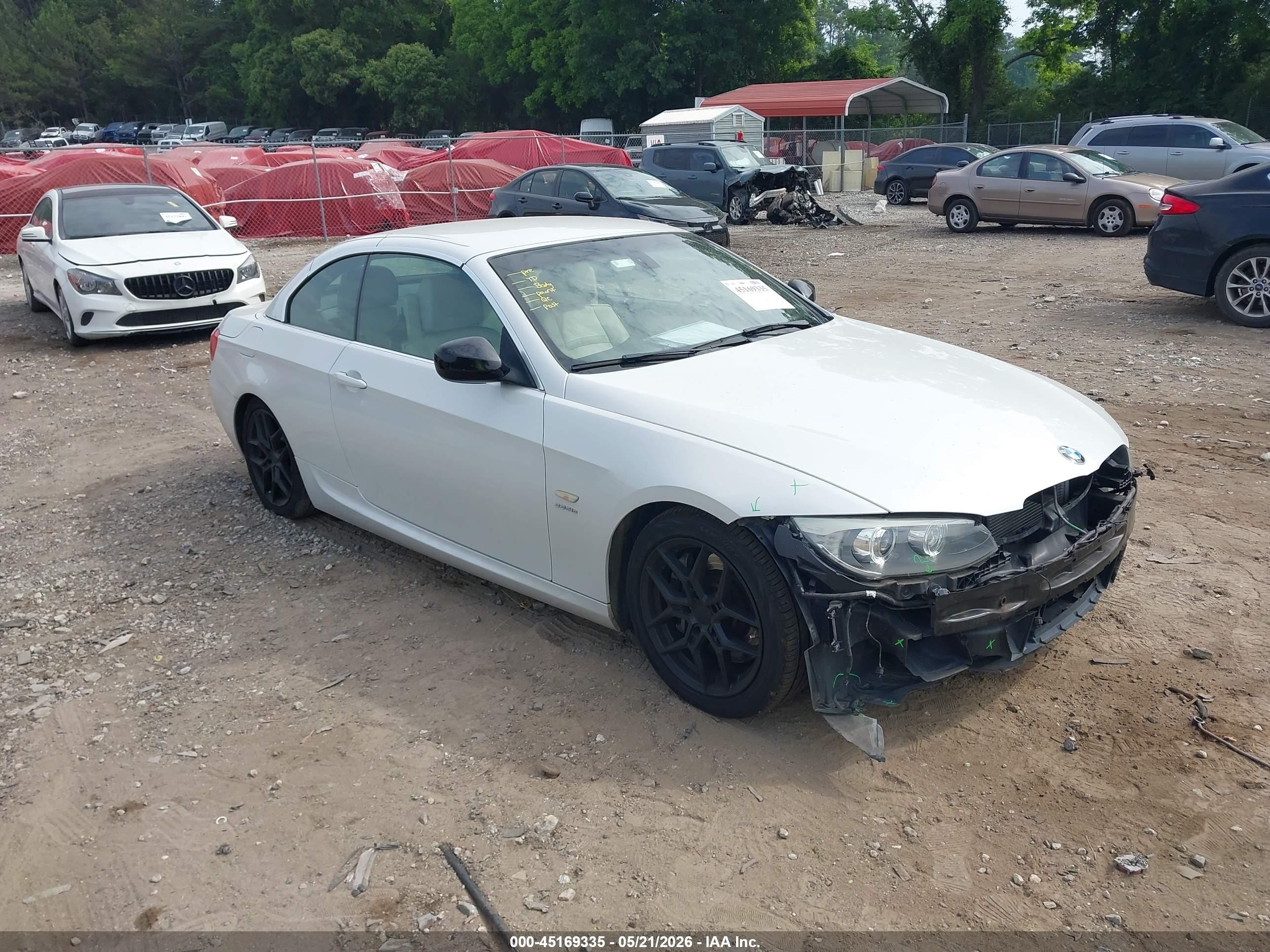 2011 BMW 3 Series 335is, VIN WBADX1C55BE570458 — Front end