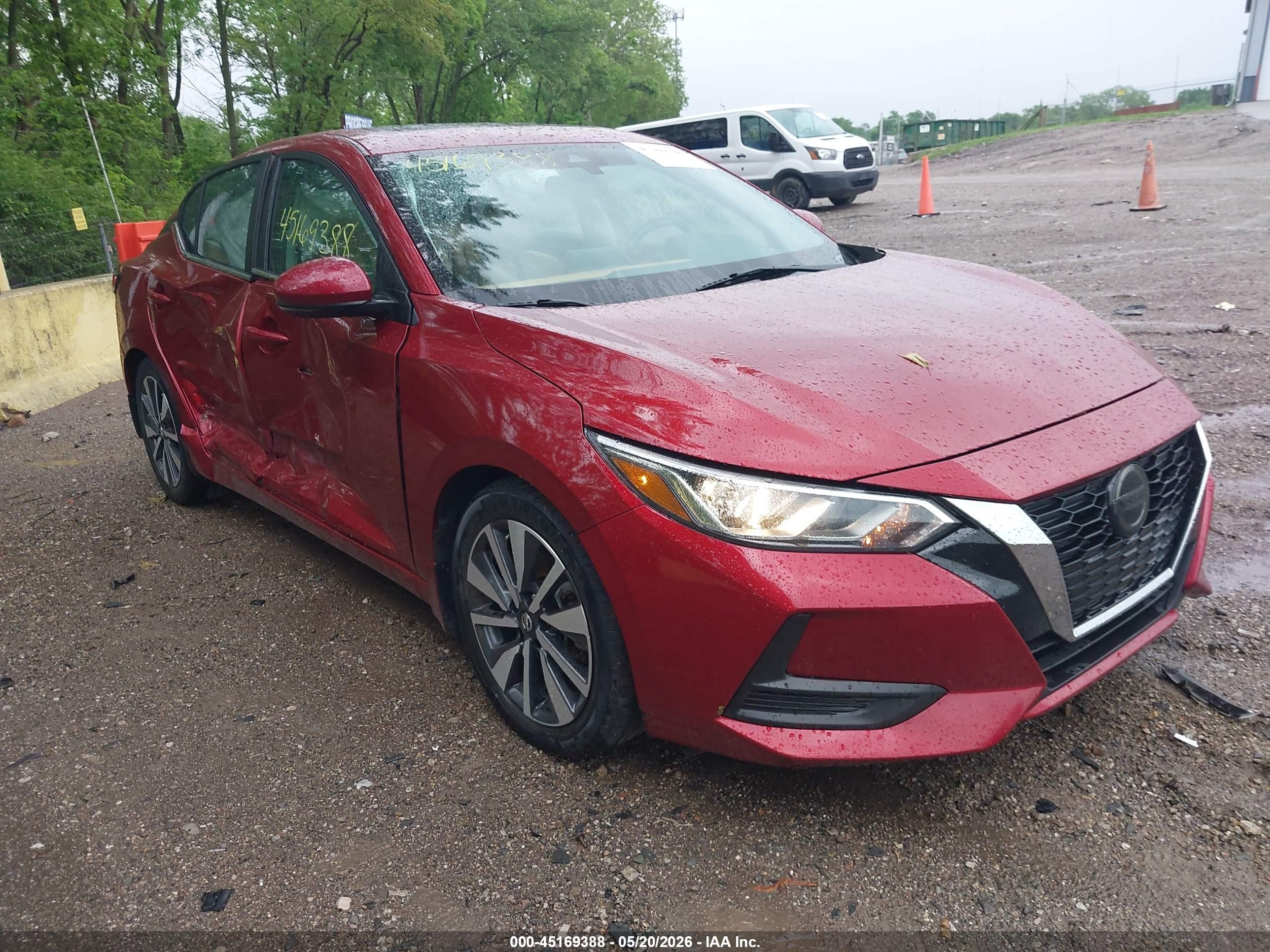 2021 Nissan Sentra SV, VIN 3N1AB8CV3MY217433 — Side