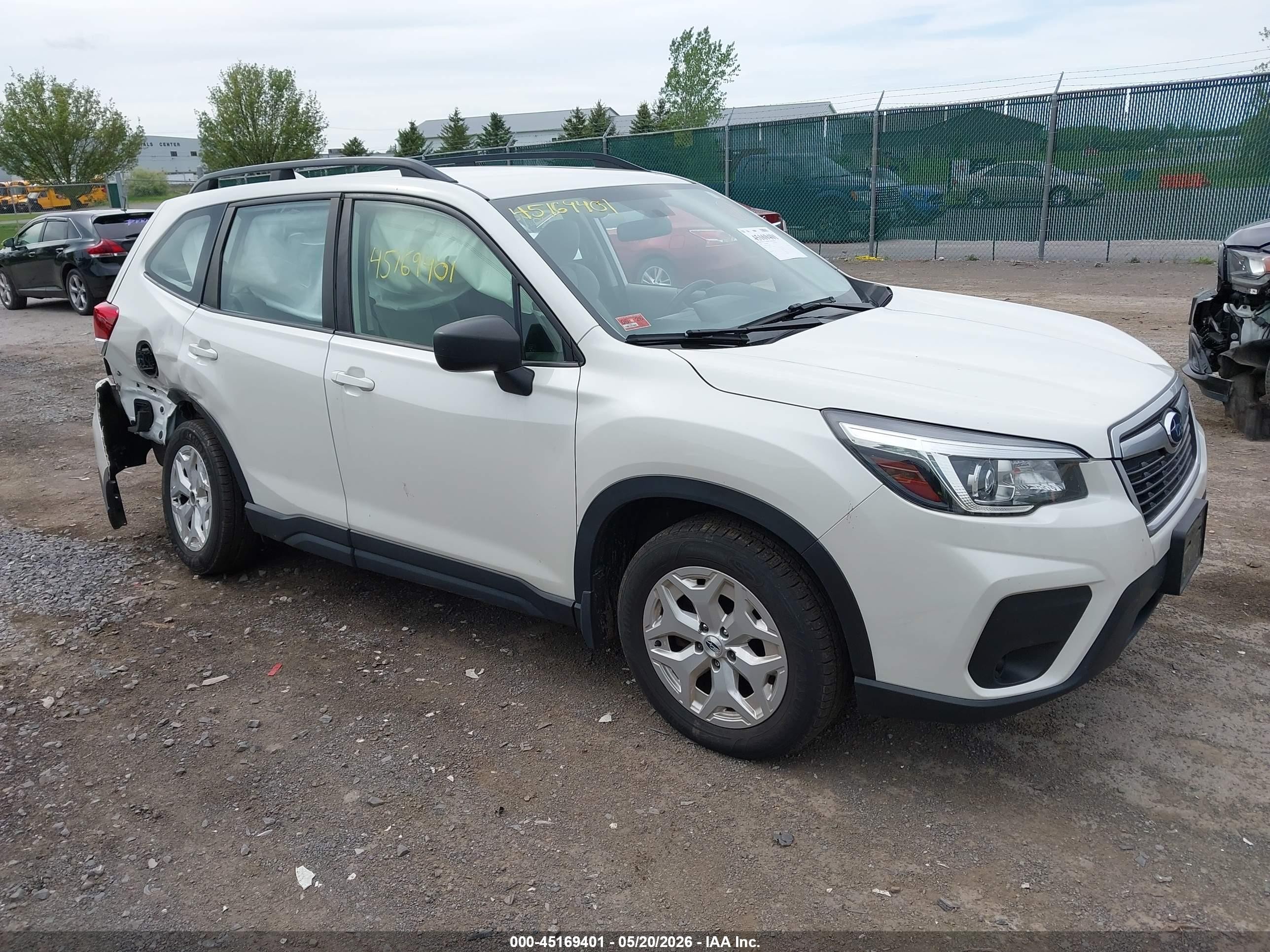2020 Subaru Forester, VIN JF2SKADC1LH440054 — Rear end
