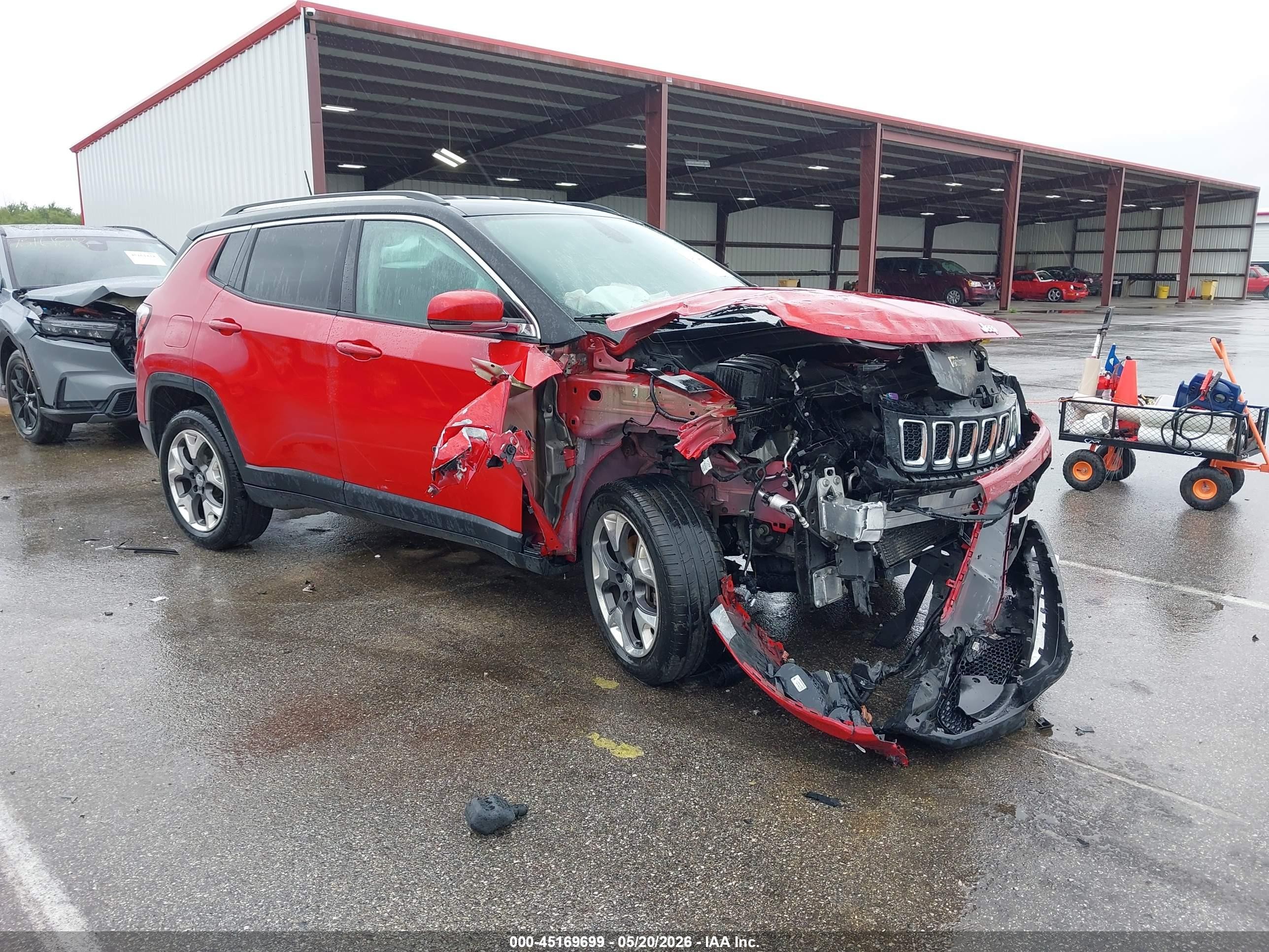 2019 Jeep Compass Limited, VIN 3C4NJDCB1KT595356 — Перед