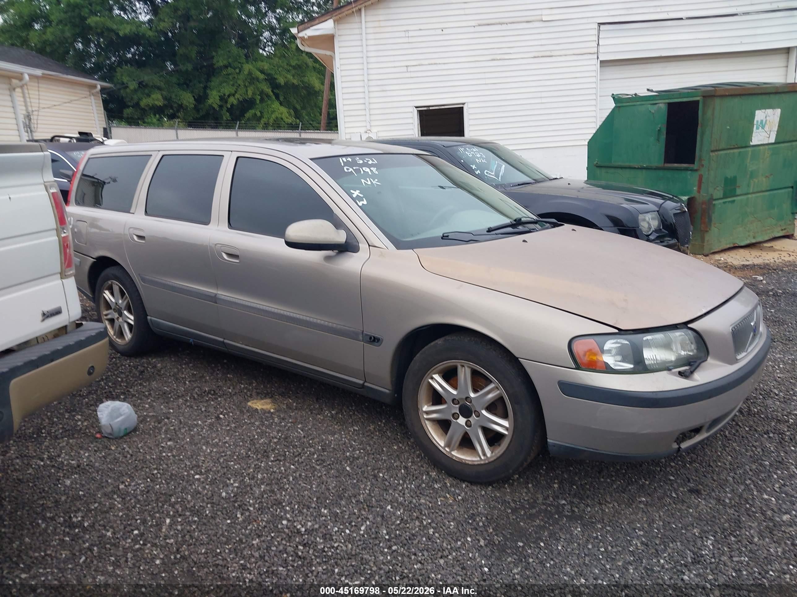 2003 Volvo V70 2.4L, VIN YV1SW61T432327183 — Обычный износ