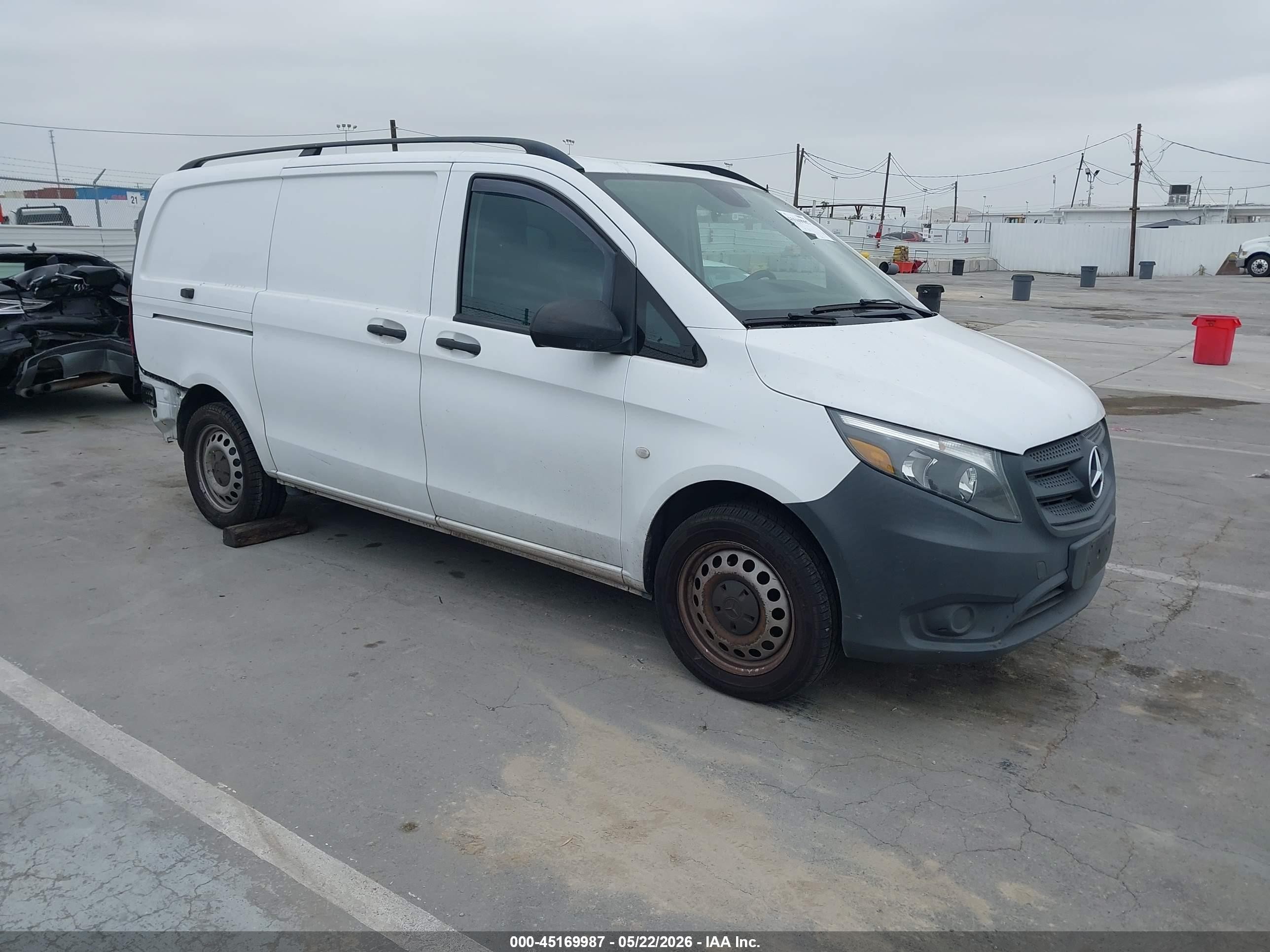 2016 Mercedes-Benz Metris Cargo, VIN WD3PG2EA5G3100198 — Rear end