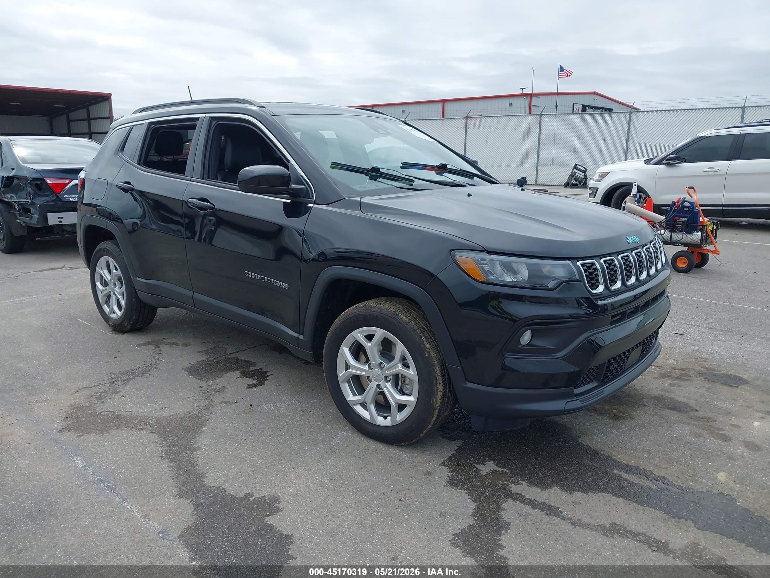 2024 Jeep Compass Latitude, VIN 3C4NJDBN6RT155946 — Water / flood