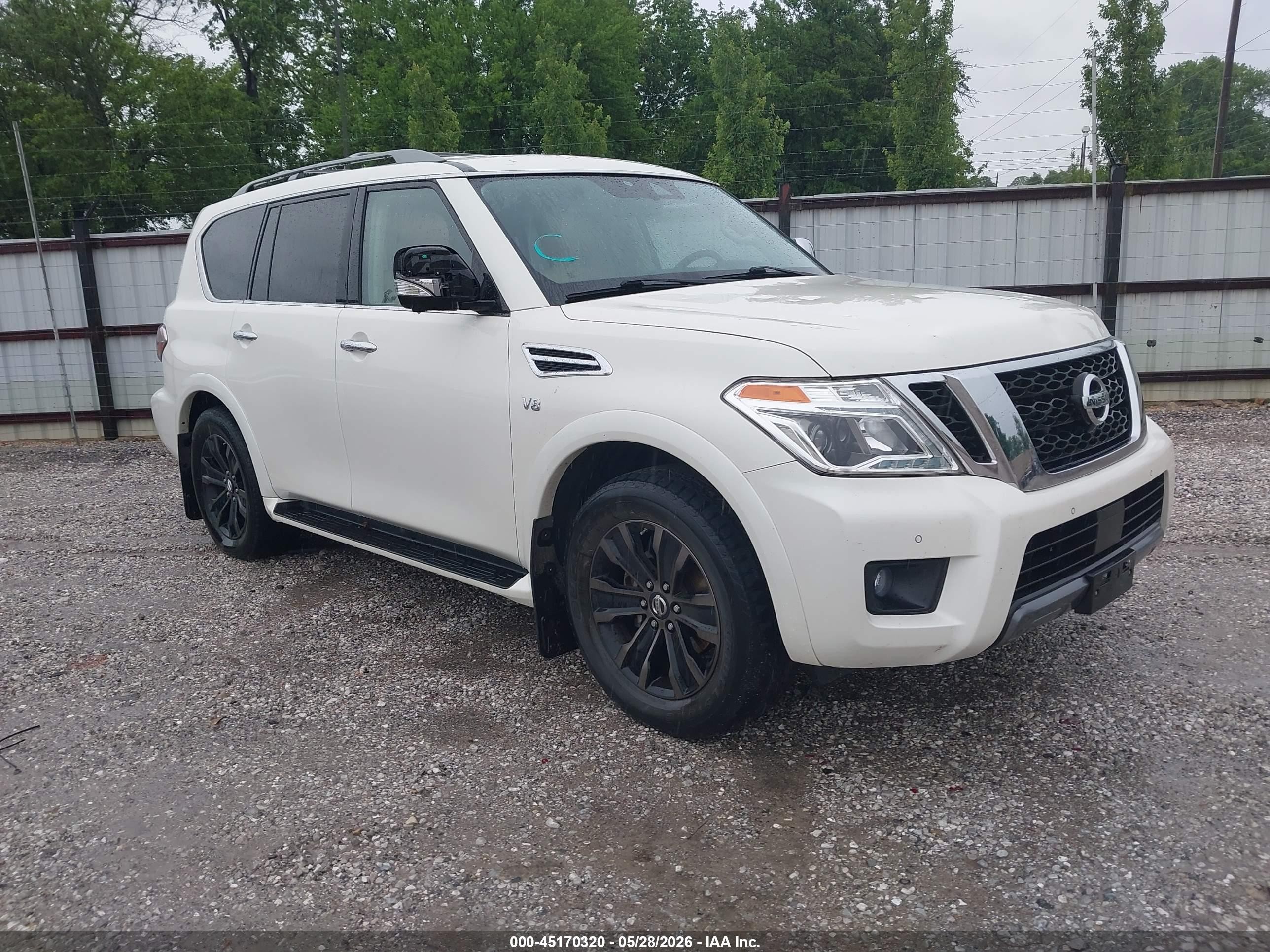 2020 Nissan Armada Platinum, VIN JN8AY2NE3L9780609 — Град