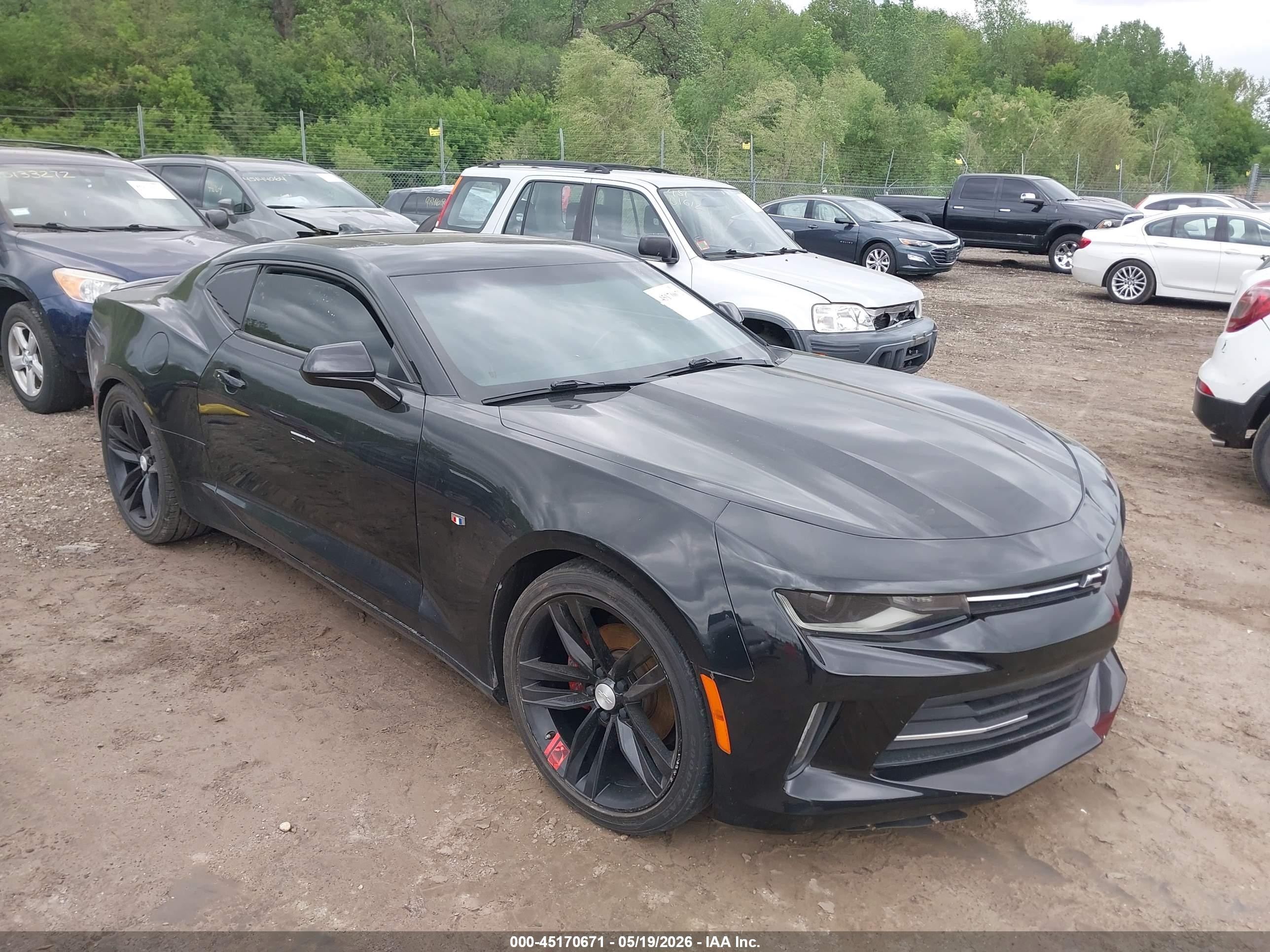 2016 Chevrolet Camaro 1LT, VIN 1G1FA1RS1G0136738 — Undercarriage