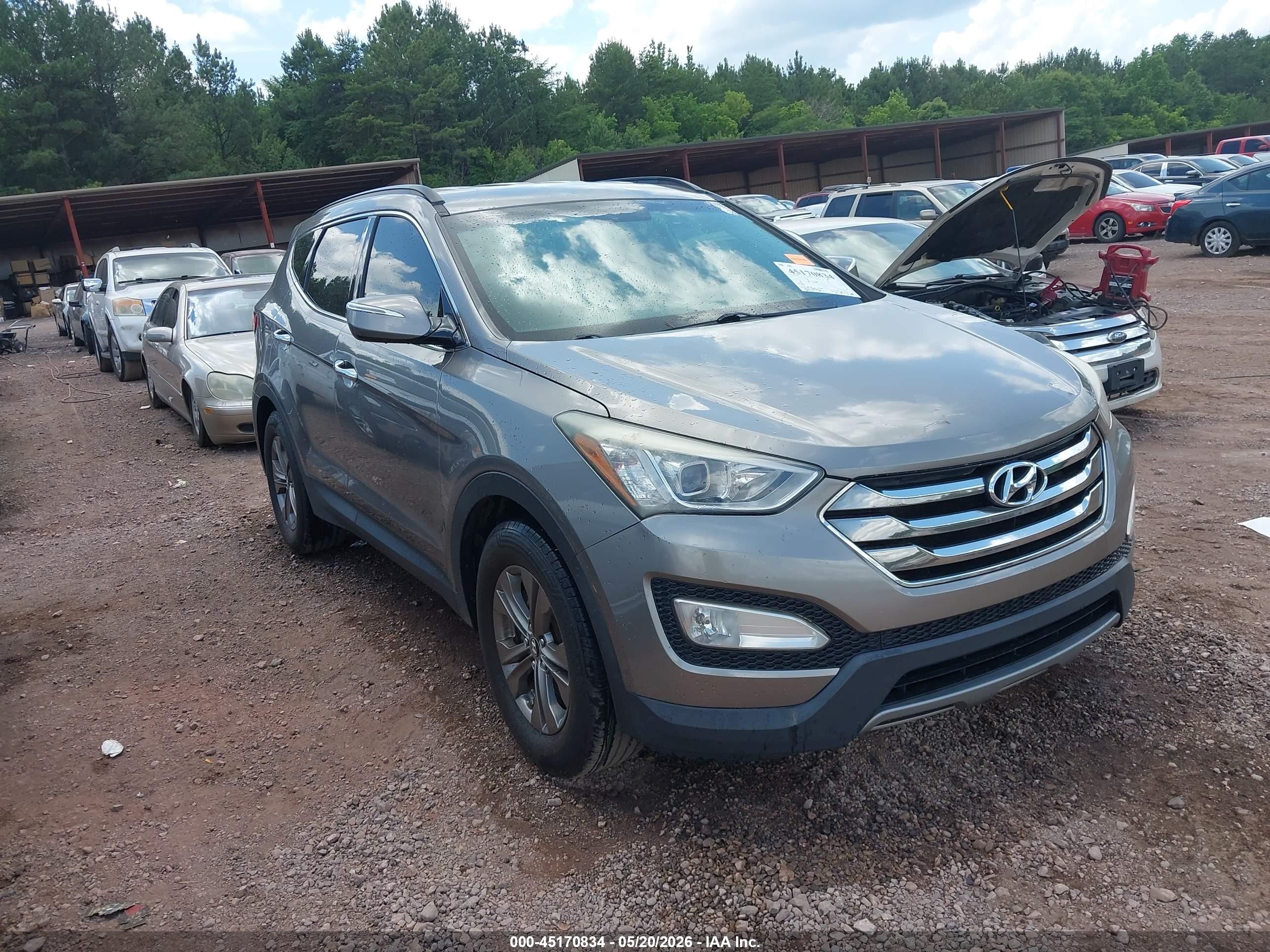 2013 Hyundai Santa Fe Sport, VIN 5XYZU3LB3DG097513 — Normal wear