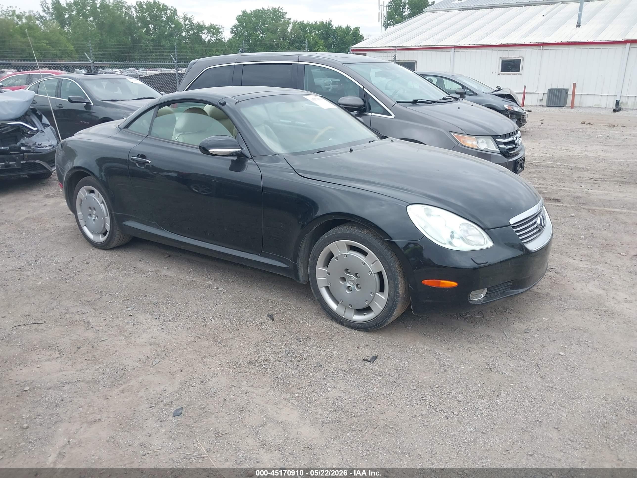 2005 Lexus SC 430, VIN JTHFN48Y850069683 — Hail