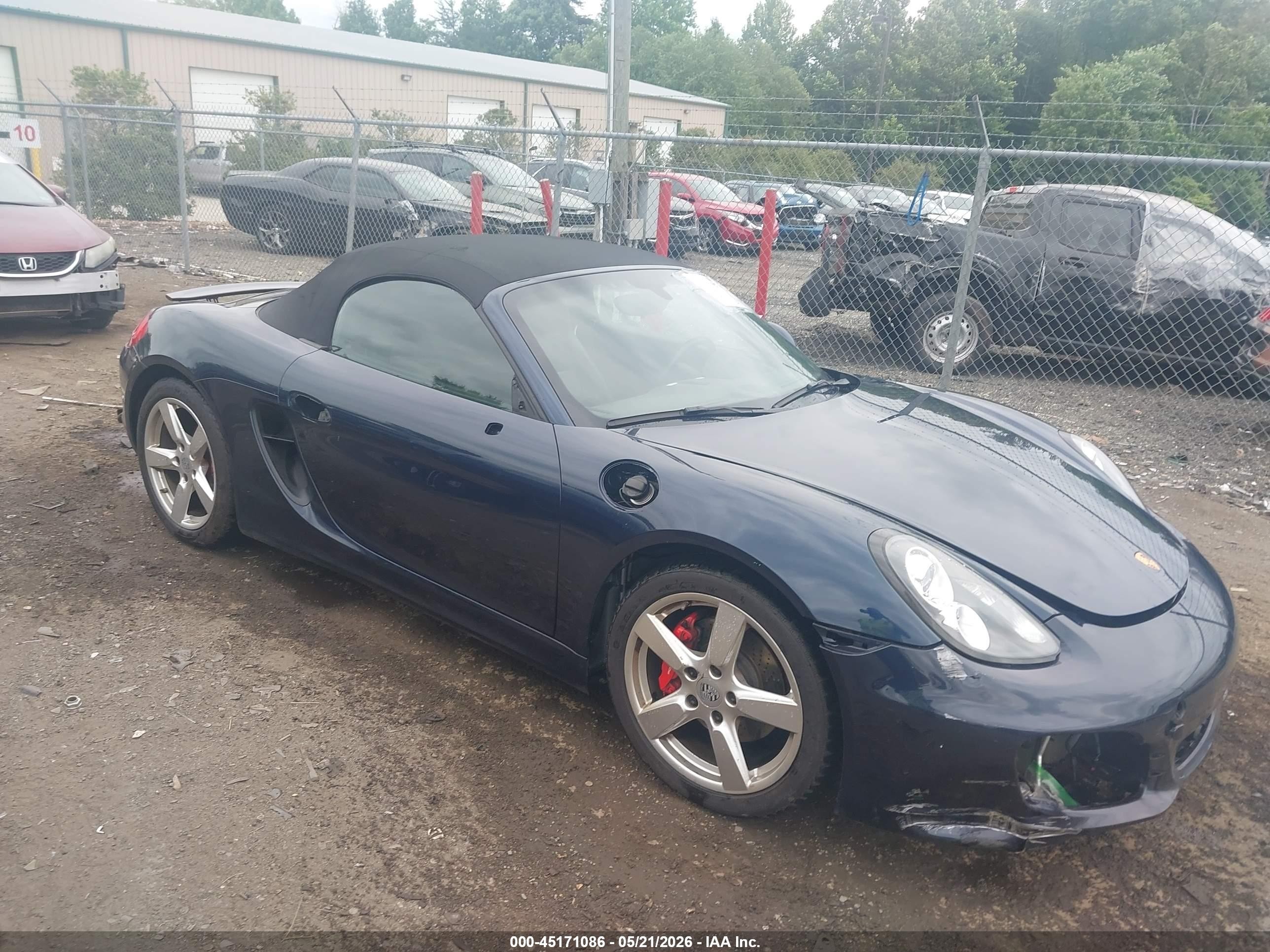 2015 Porsche Boxster S, VIN WP0CB2A81FS130163 — Front end