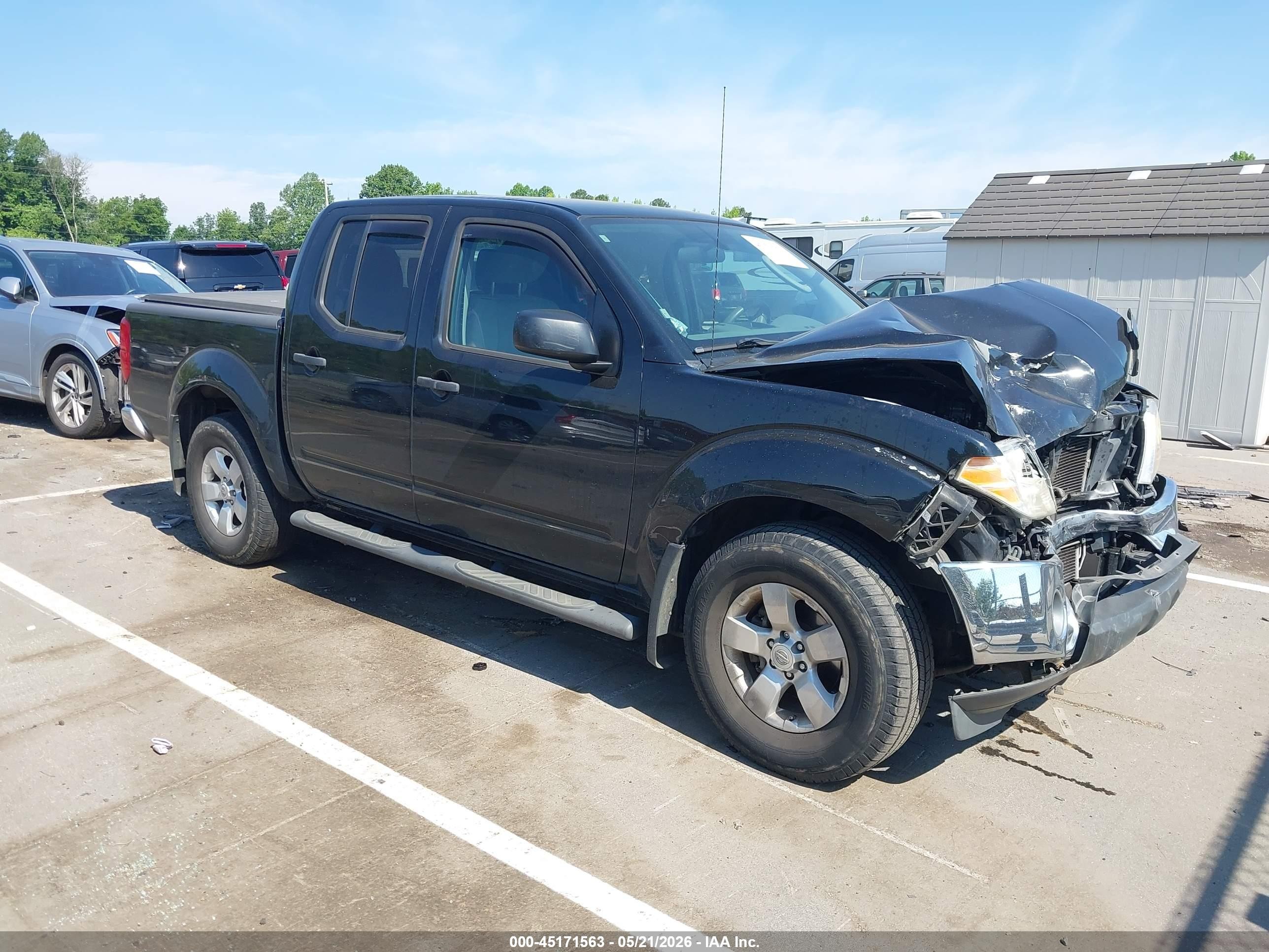2011 Nissan Frontier SV, VIN 1N6AD0EVXBC449567 — Front end