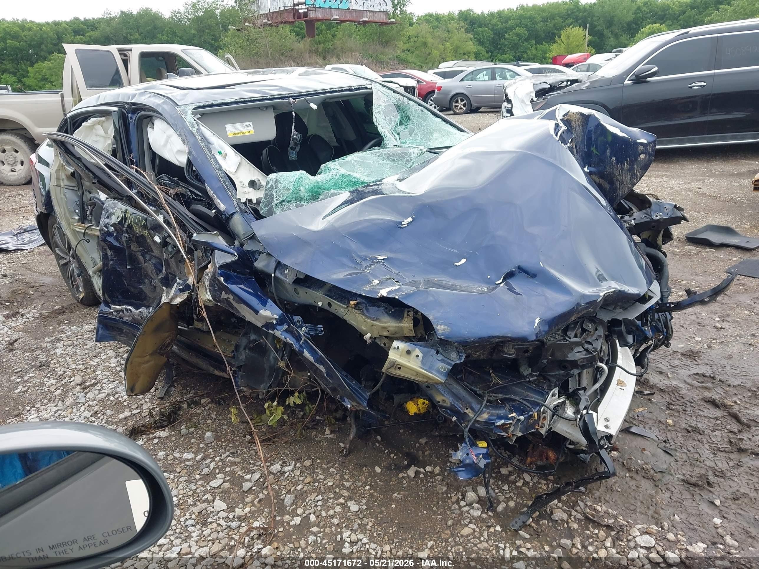 2018 Acura TLX Advance, VIN 19UUB3F79JA006426 — Опрокидывание