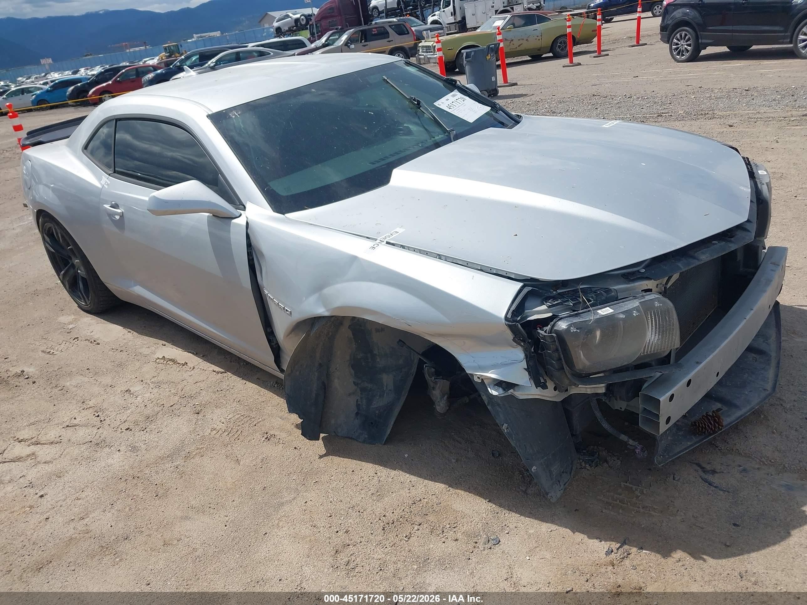 2012 Chevrolet Camaro 1SS, VIN 2G1FS1EW0C9155108 — Side