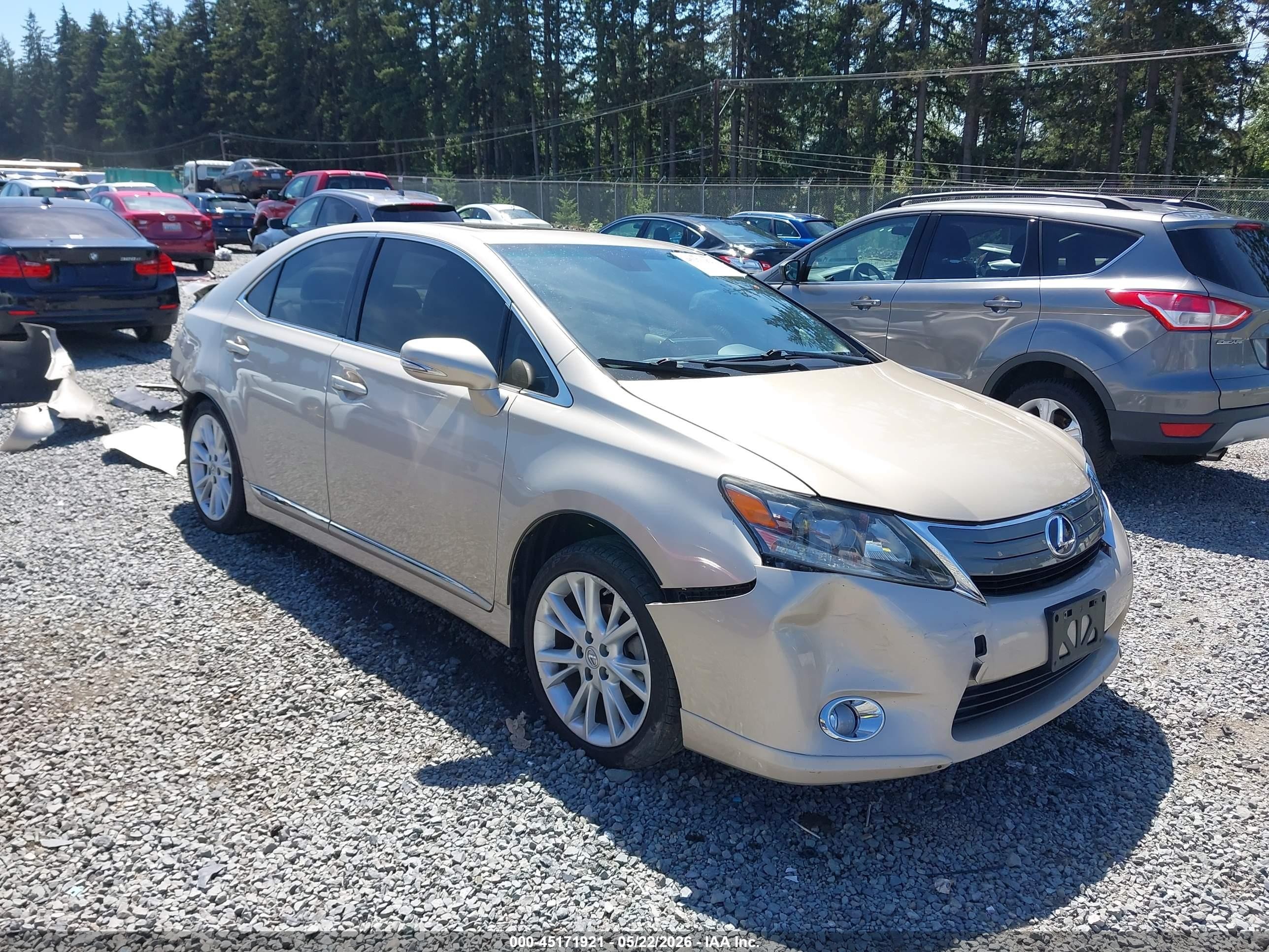 2011 Lexus HS 250h, VIN JTHBB1BA9B2043045 — All over