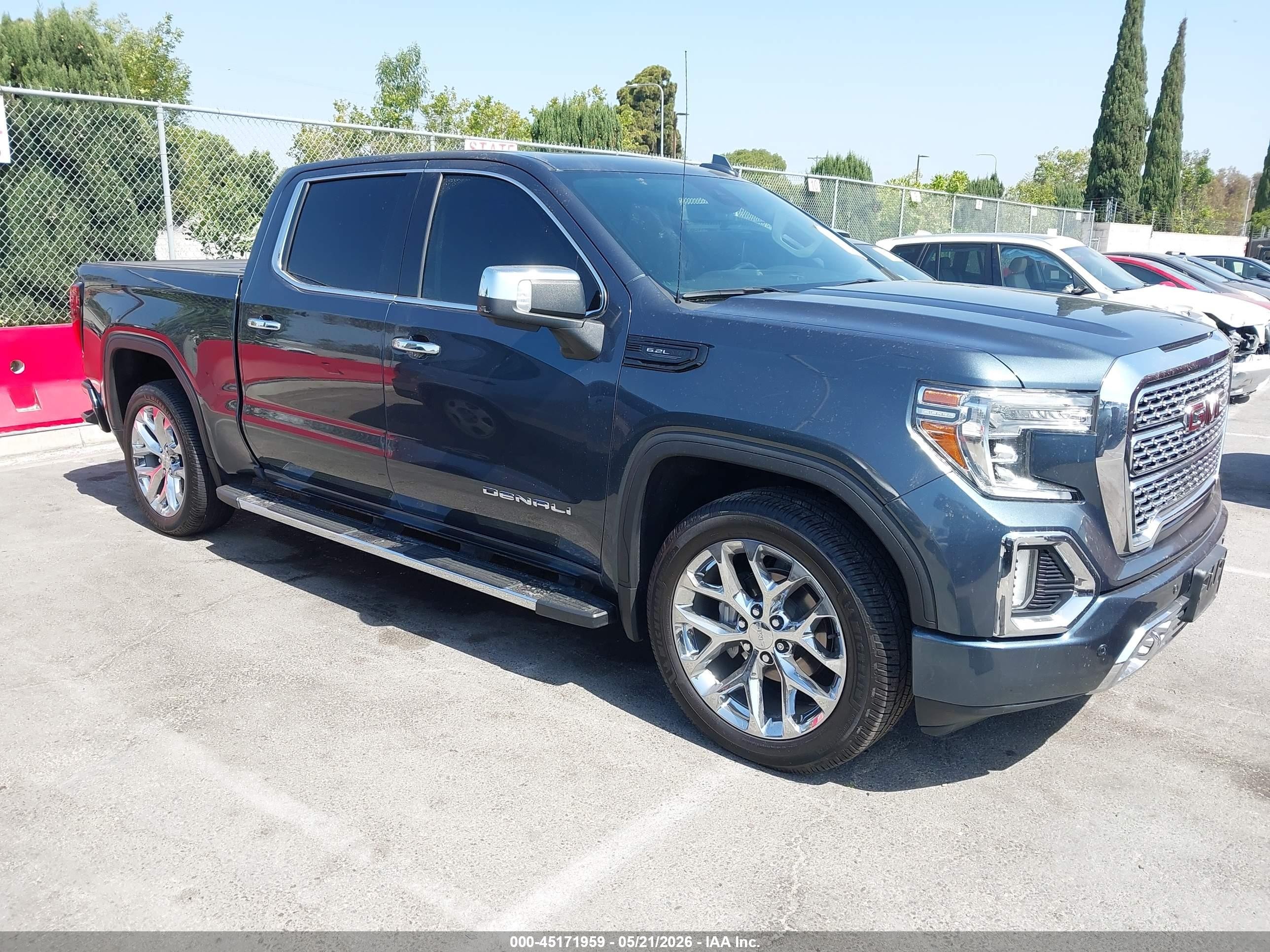 2021 GMC Sierra 1500 Denali, VIN 3GTP8FEDXMG167294 — Theft recovery