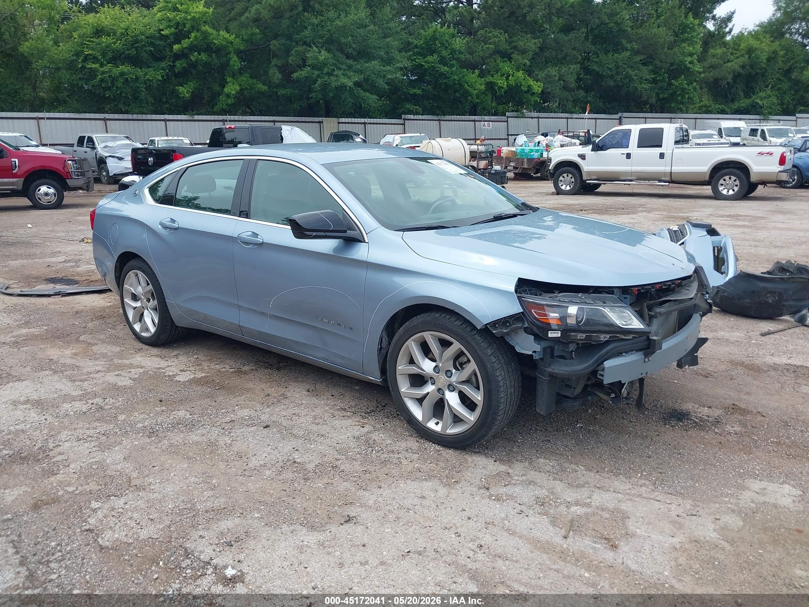 2015 Chevrolet Impala LS, VIN 1G11Z5SL3FU136390 — Front end