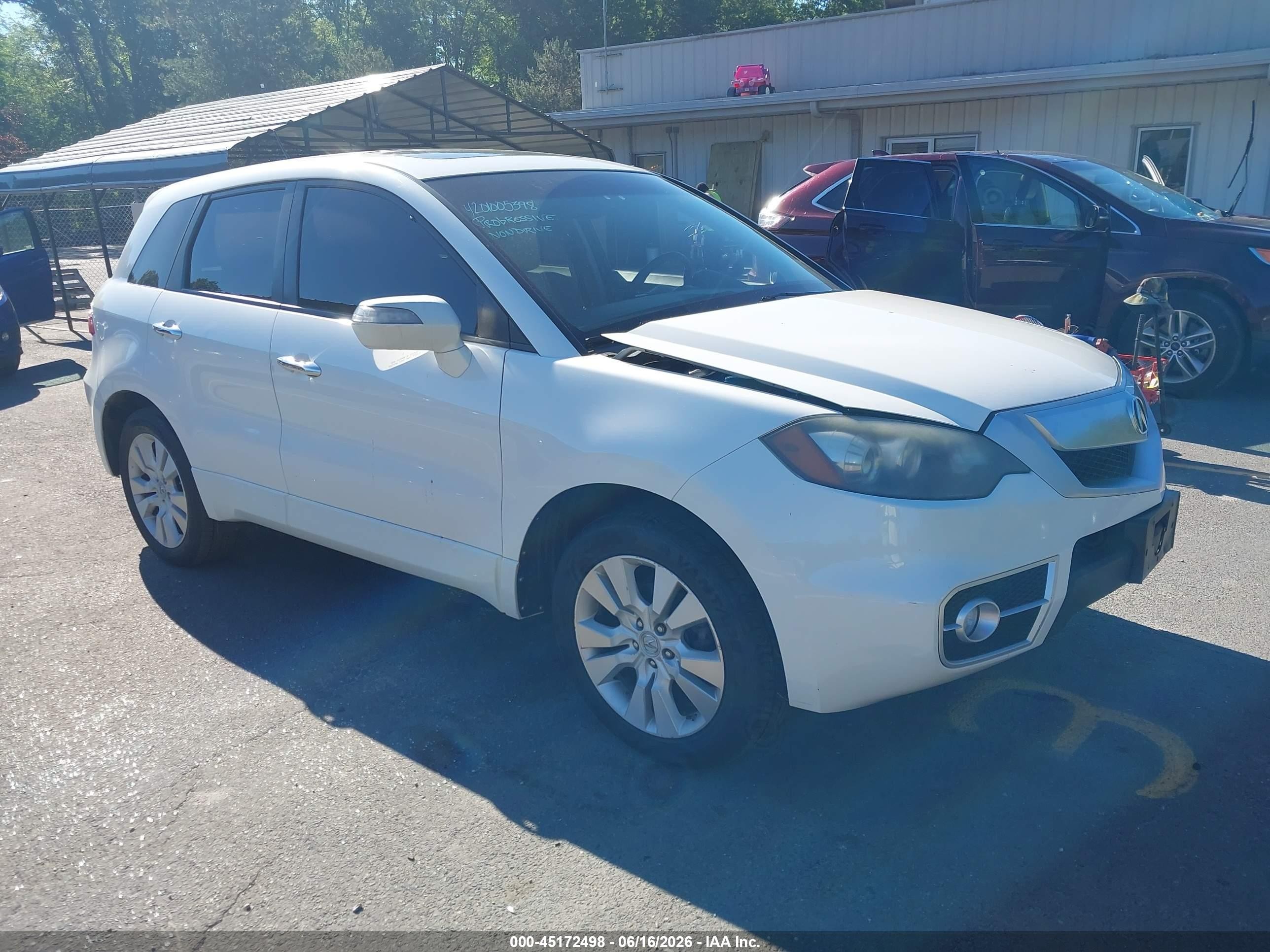 2011 Acura RDX Technology, VIN 5J8TB1H54BA007304 — Electrical