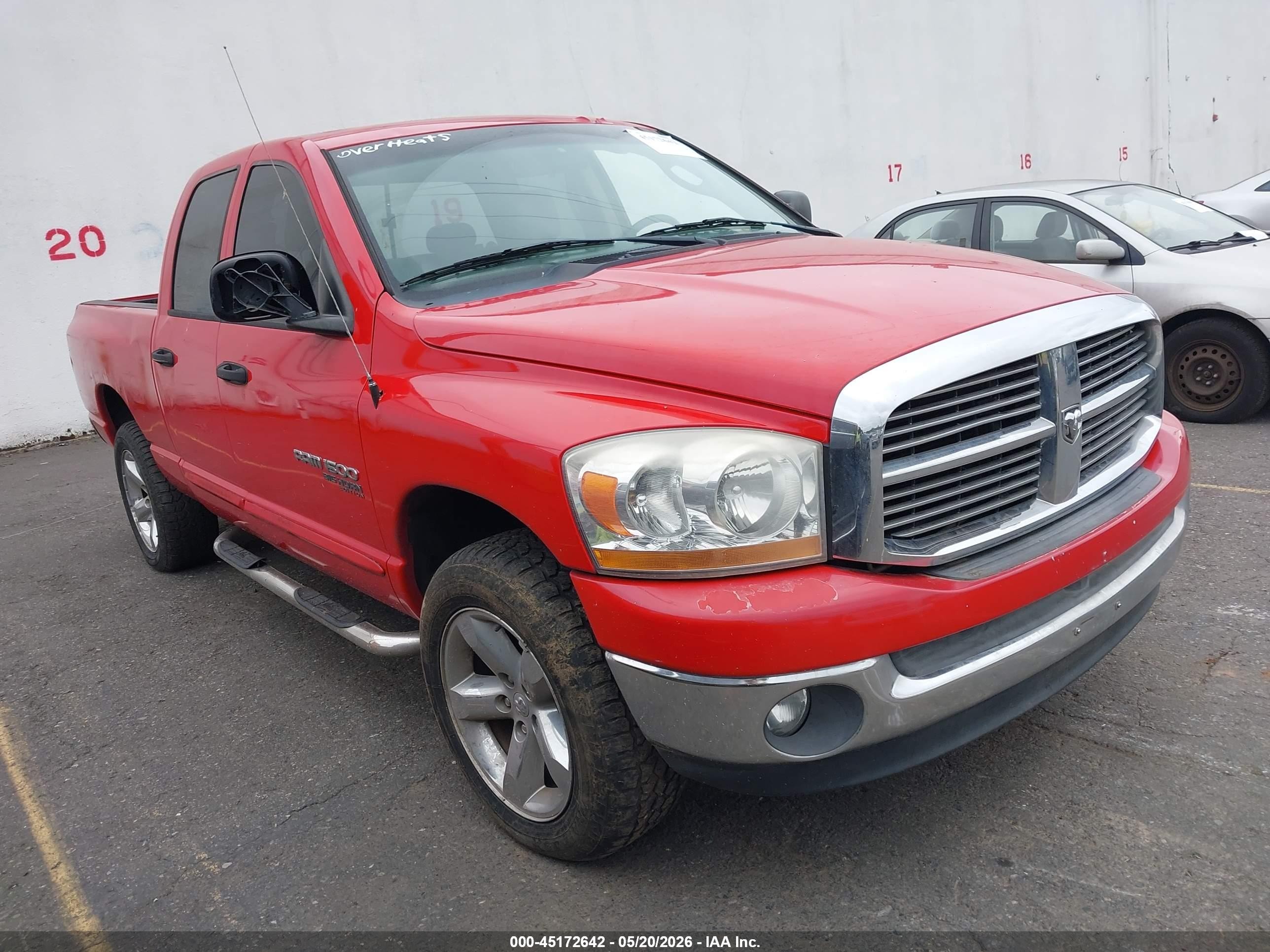 2006 Dodge 1500 SLT, VIN 1D7HU18N36S662784 — Обычный износ
