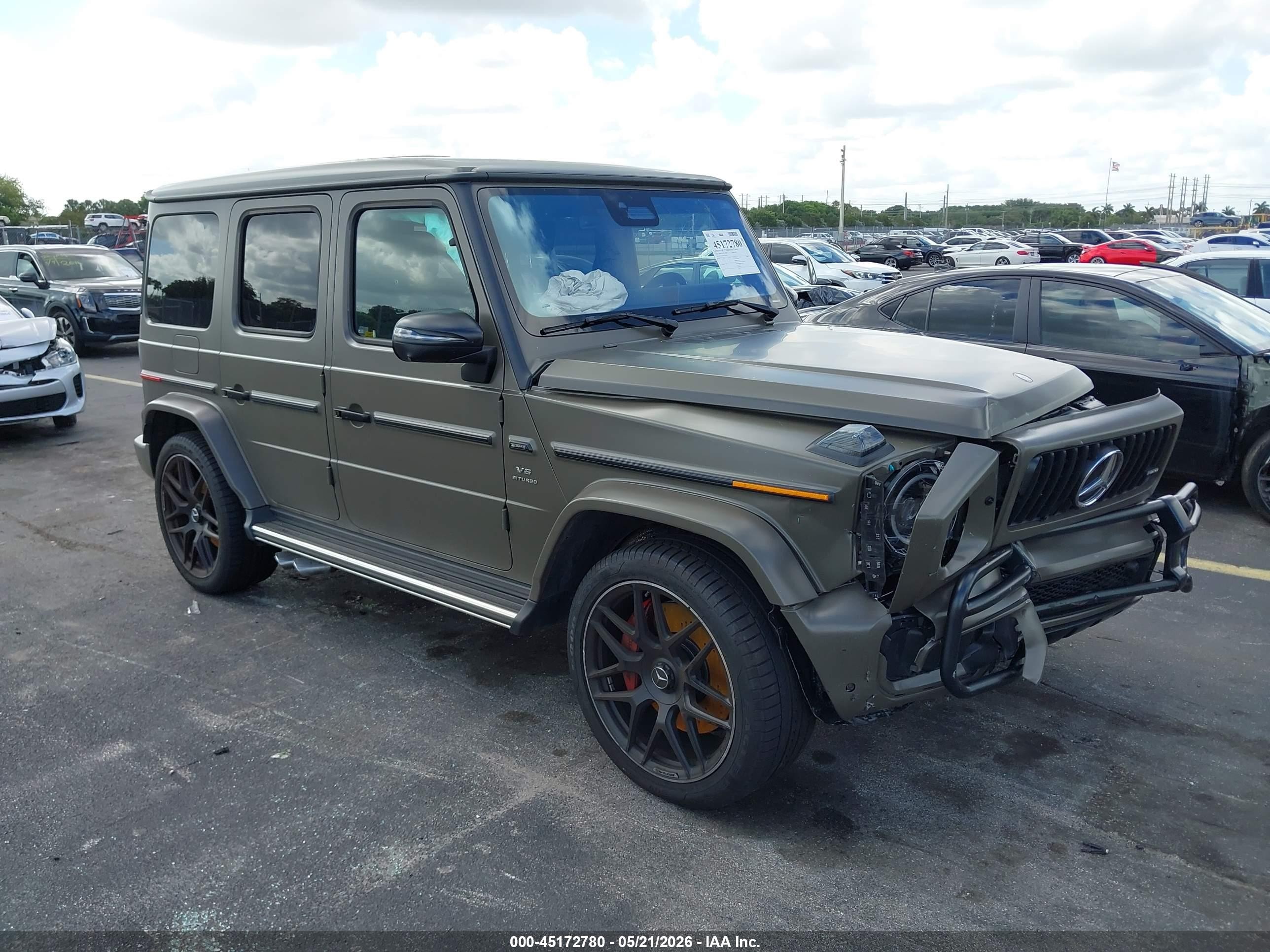 2026 Mercedes-Benz G 63 AMG, VIN W1NWH5AB0TX074538 — Front end