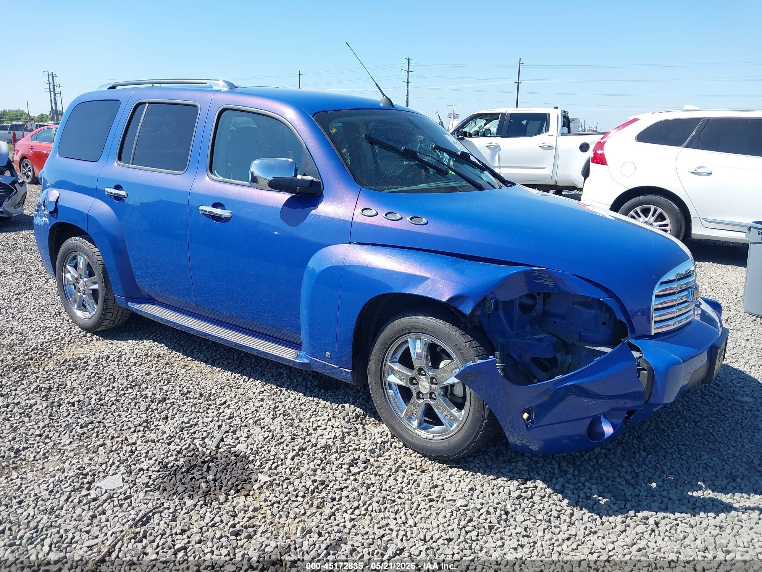 2008 Chevrolet HHR LT, VIN 3GNDA23P68S545537 — Front end