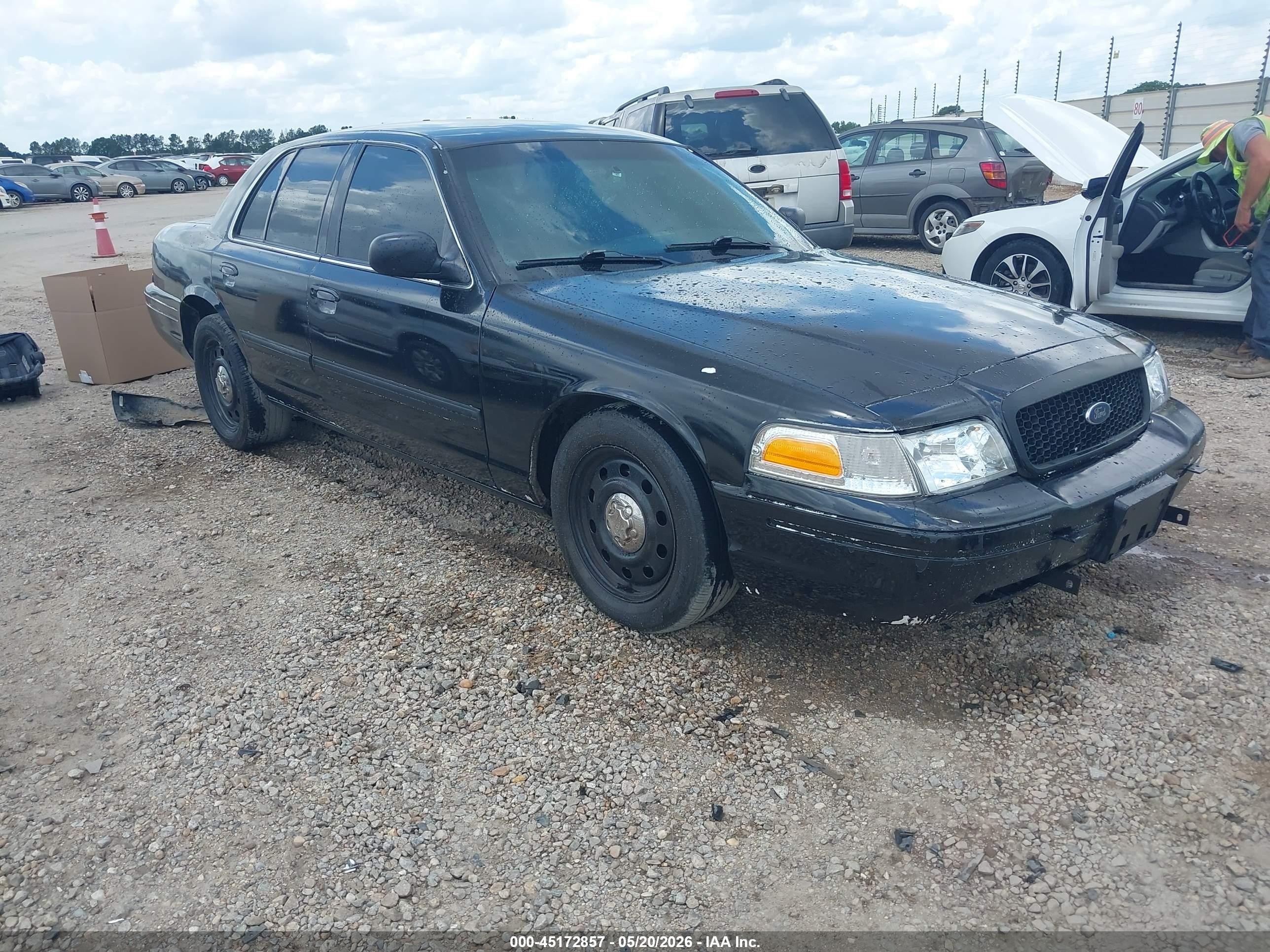 2009 Ford Police Interceptor, VIN 2FAHP71V09X124825 — Normal wear