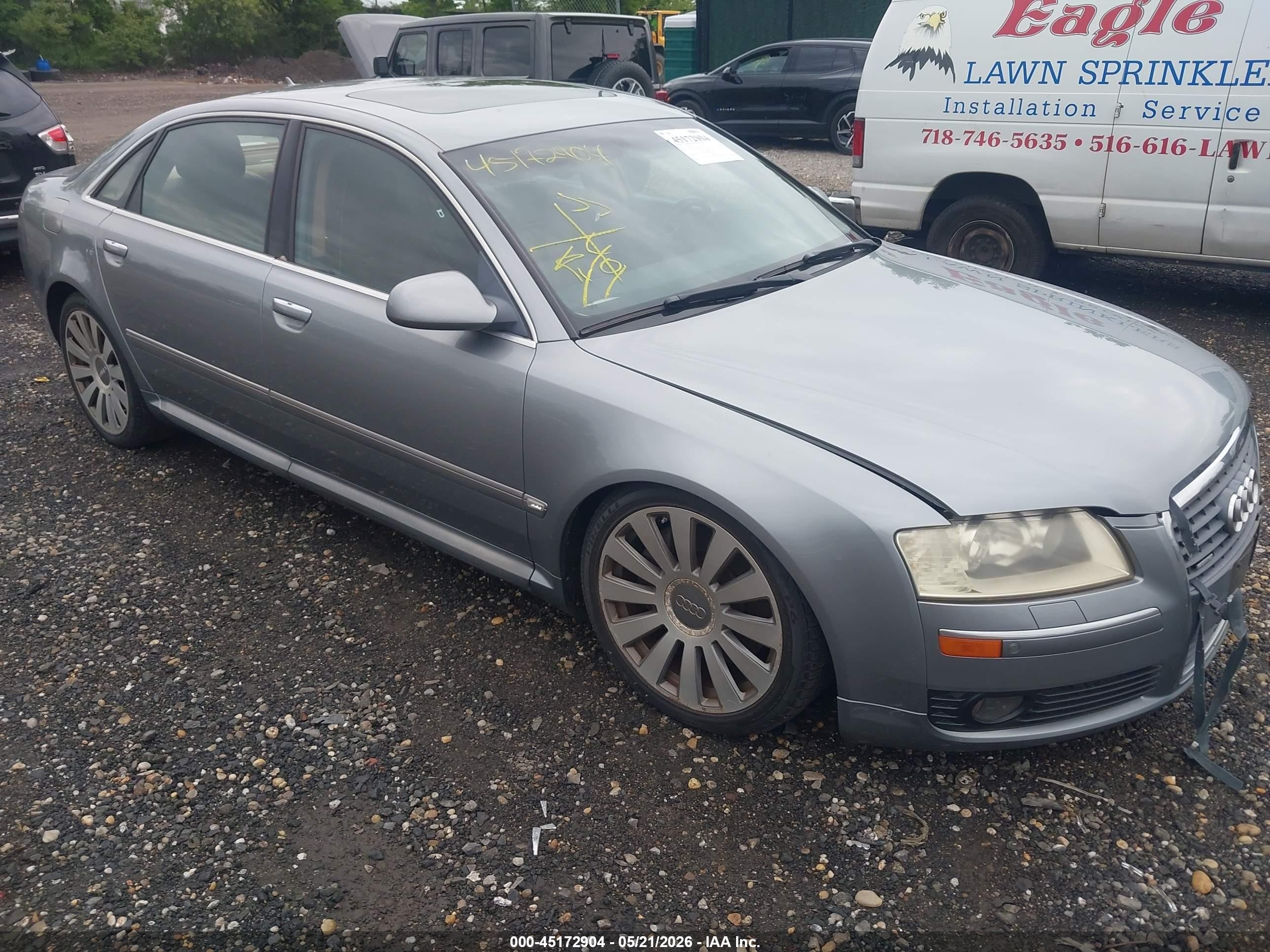 2007 Audi A8 4.2L, VIN WAUMV44E77N000524 — Front end