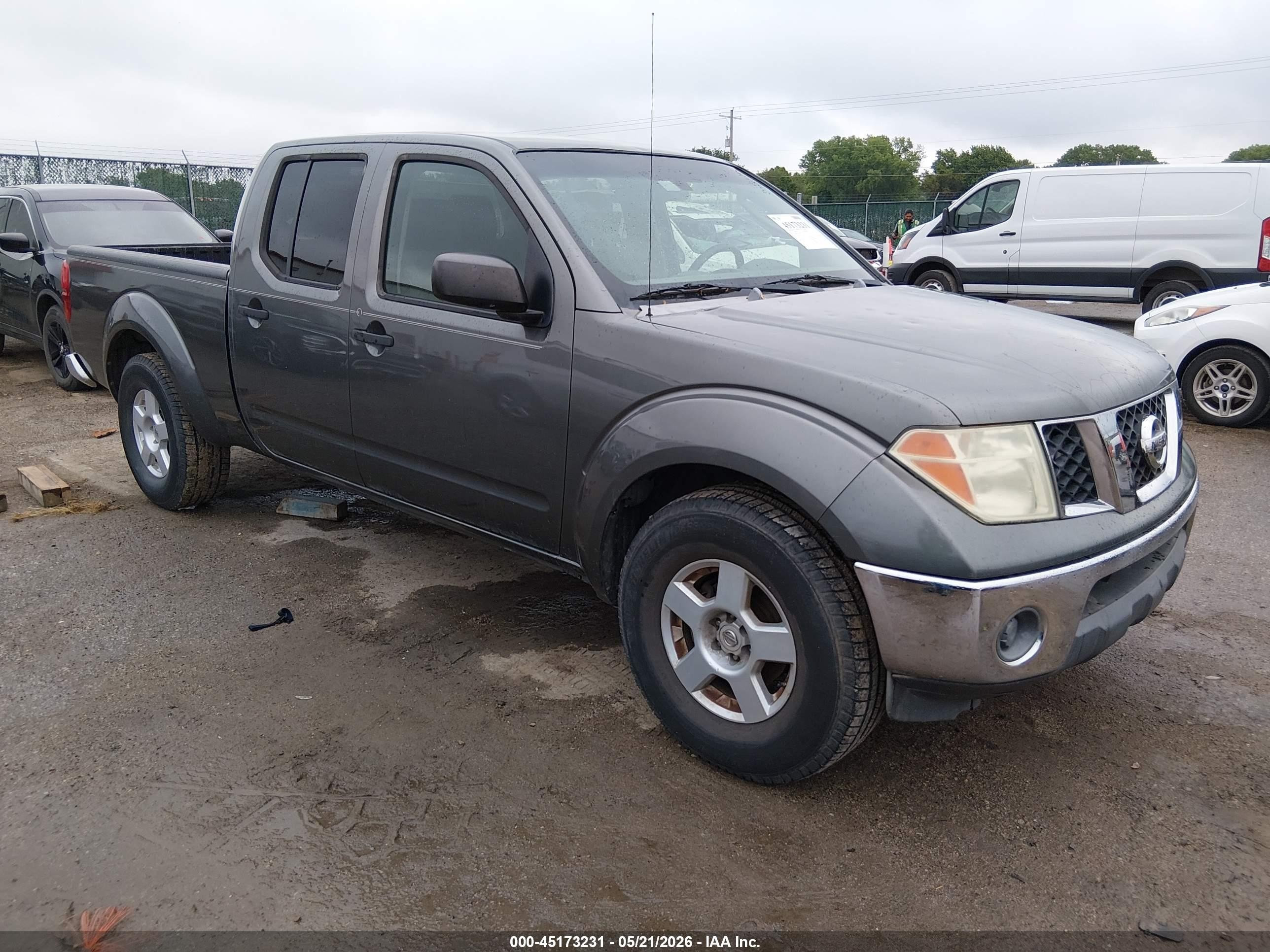 2007 Nissan Frontier SE, VIN 1N6AD09U07C421236 — Hail