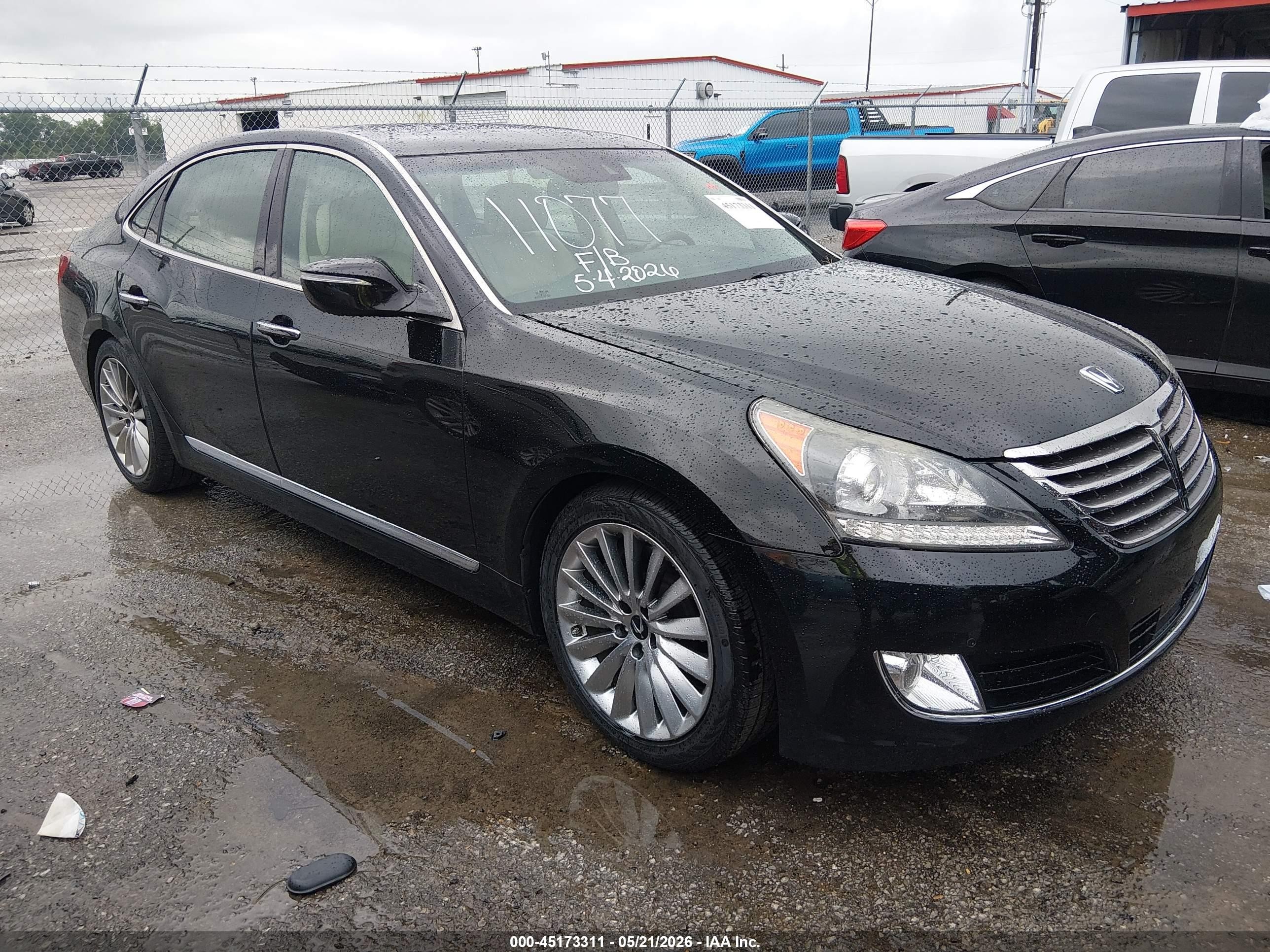 2016 Hyundai Equus Signature, VIN KMHGH4JH7GU106351 — Not stated