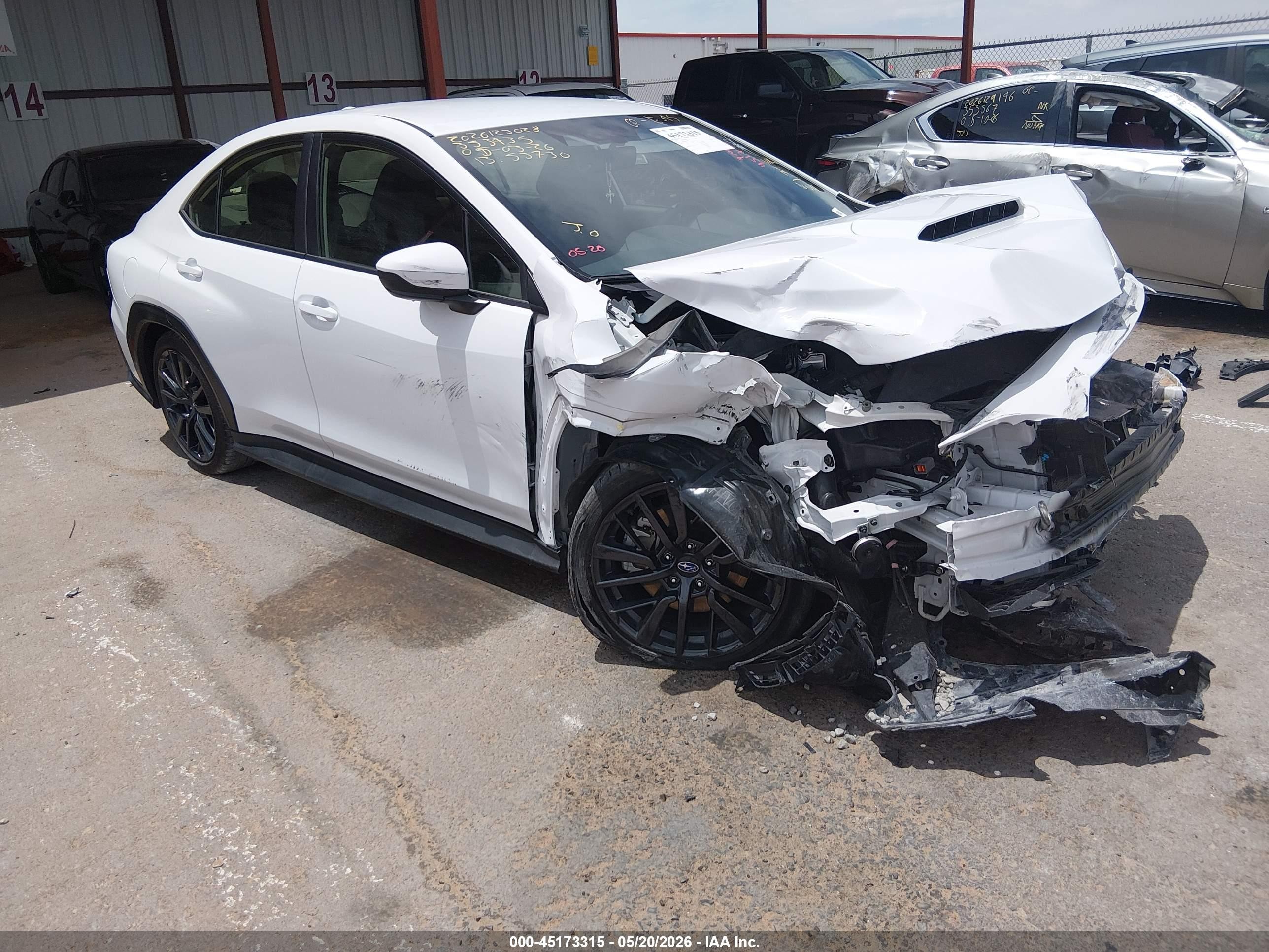 2025 Subaru WRX Premium, VIN JF1VBAH62S9806800 — Front end