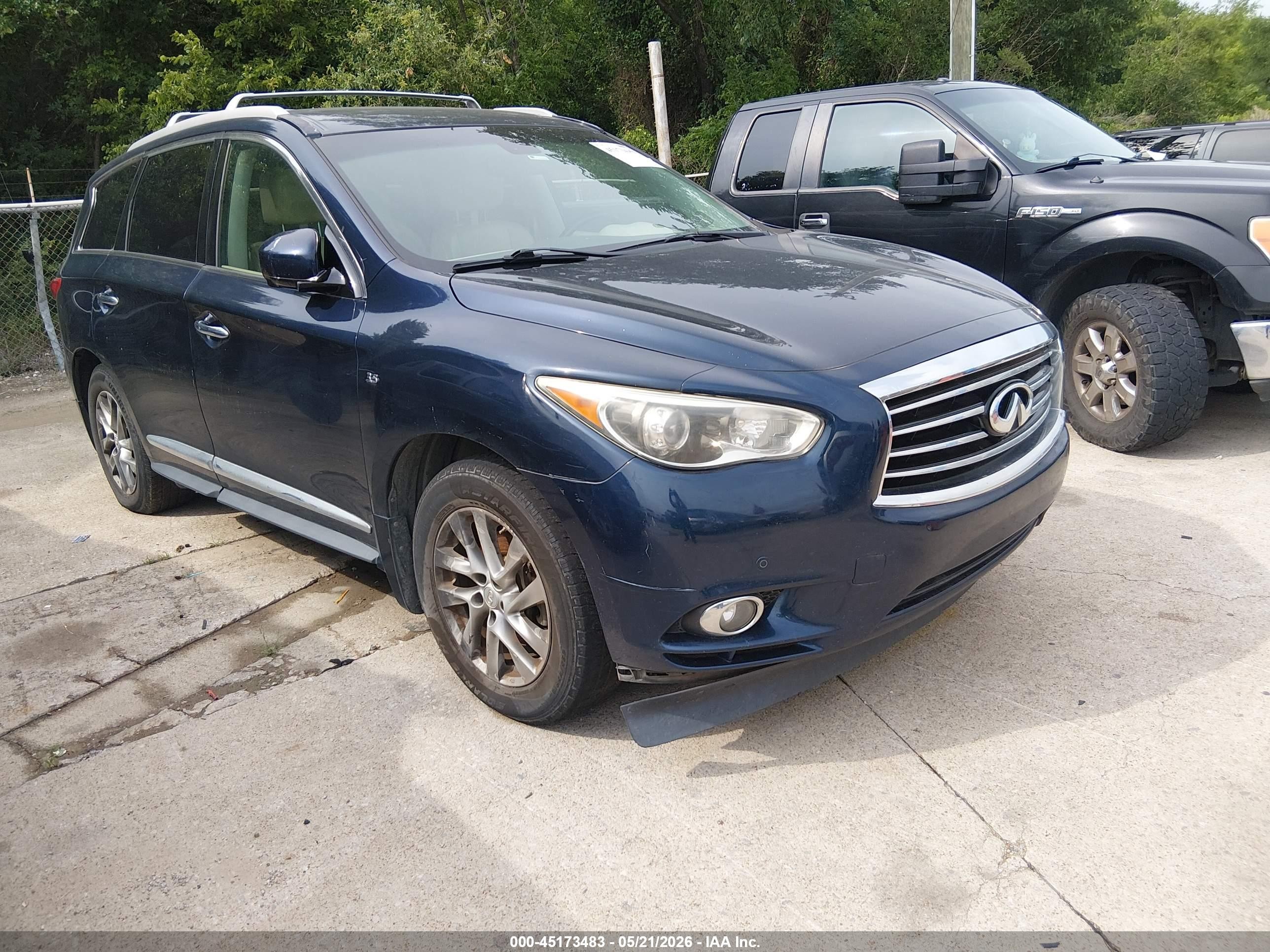 2015 Infiniti QX60, VIN 5N1AL0MM3FC513514 — Normal wear