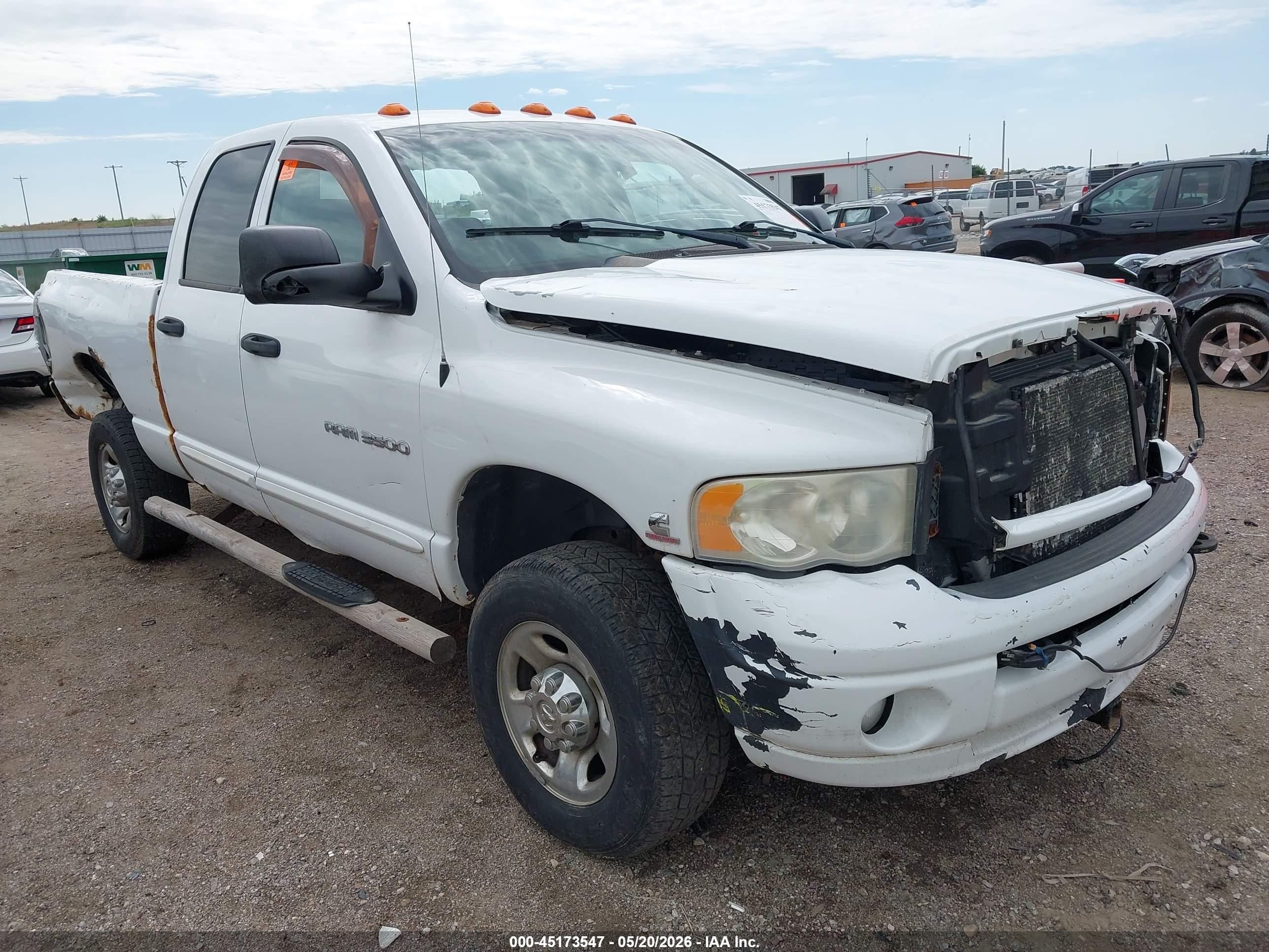 2004 Dodge 3500 ST, VIN 3D7LU38C54G198020 — Обычный износ