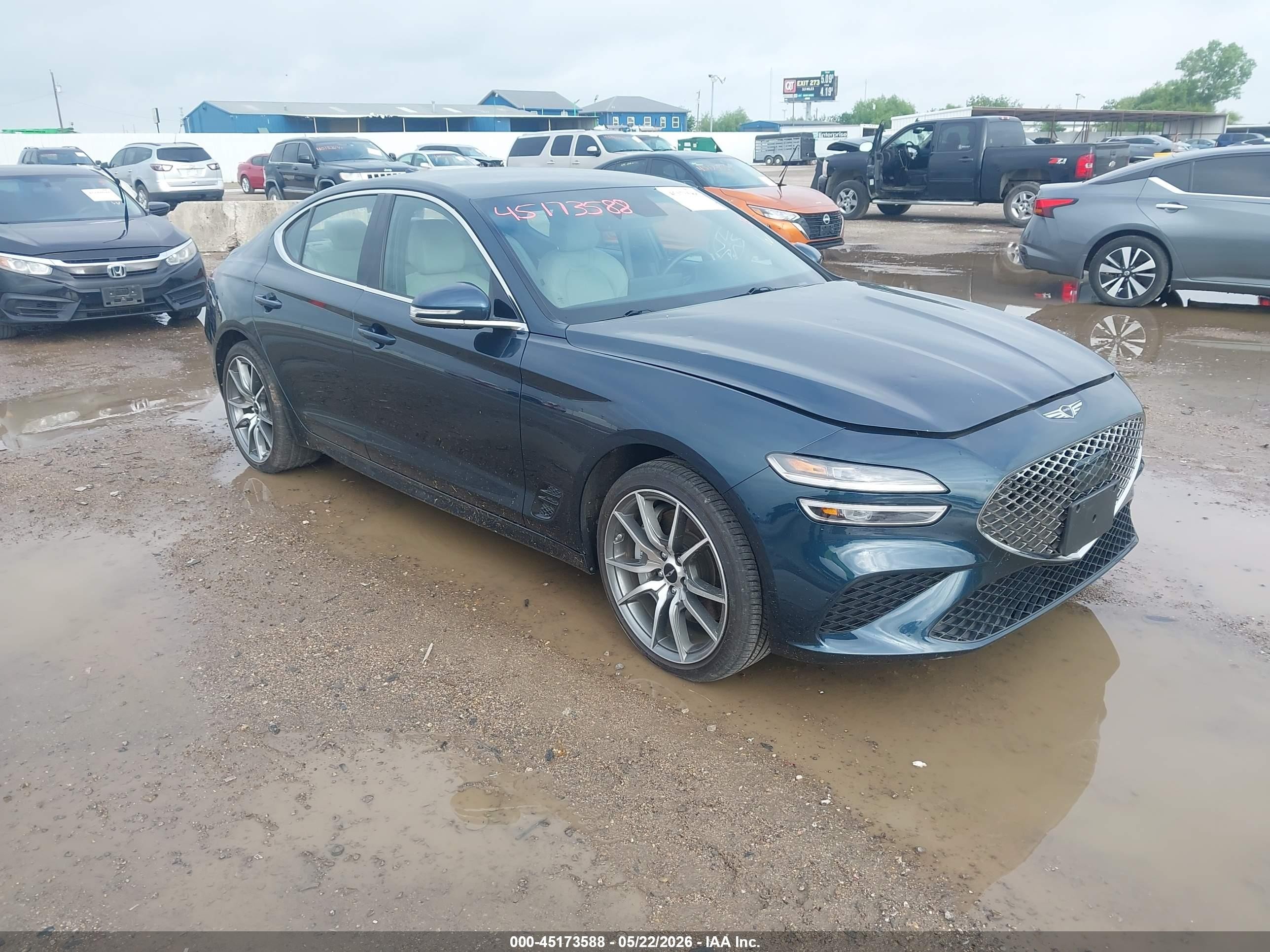 2025 Genesis G70 2.5T, VIN KMTG34SC4SU151960 — Град
