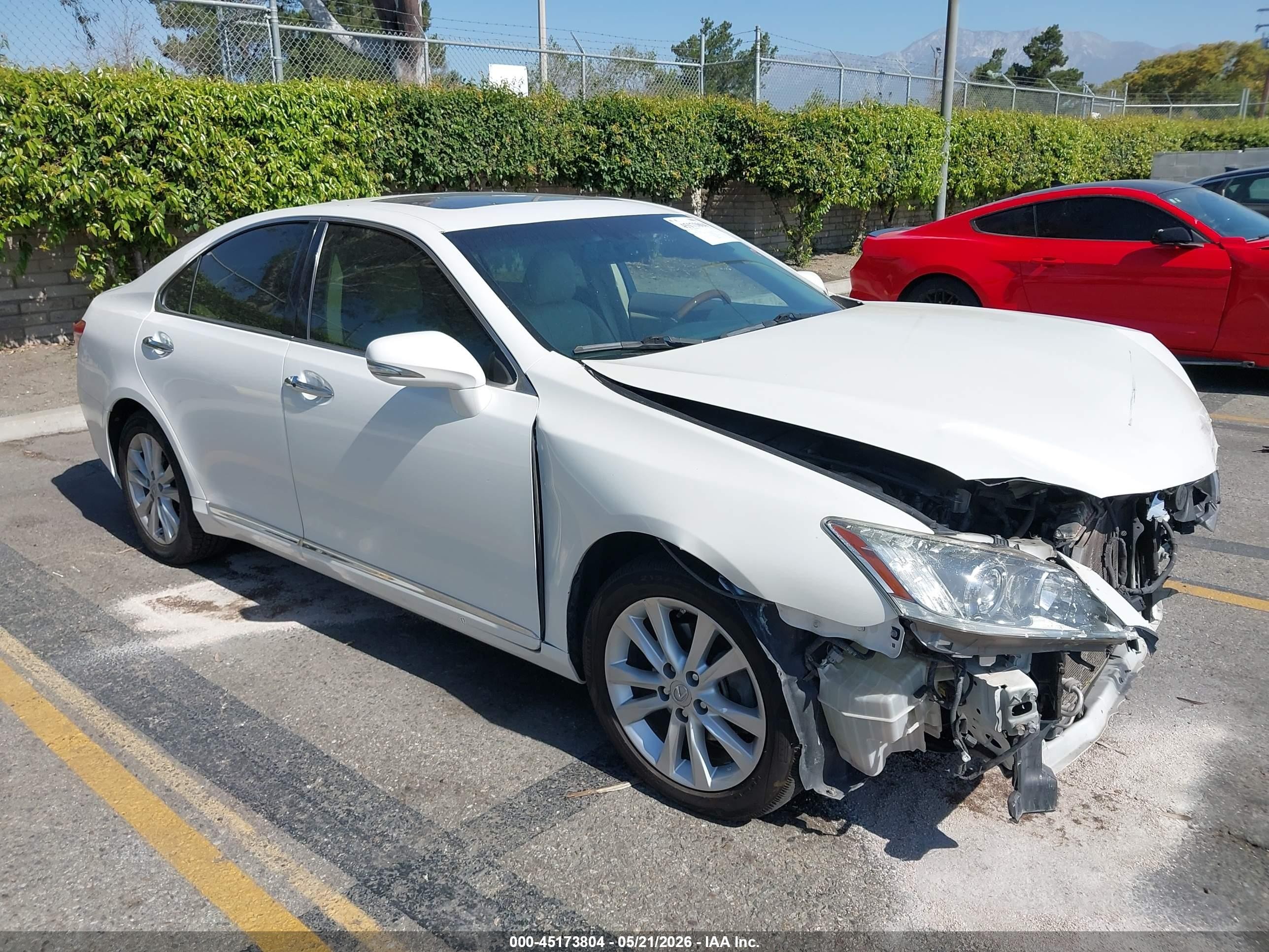 2010 Lexus ES 330, VIN JTHBK1EG4A2370497 — Front end