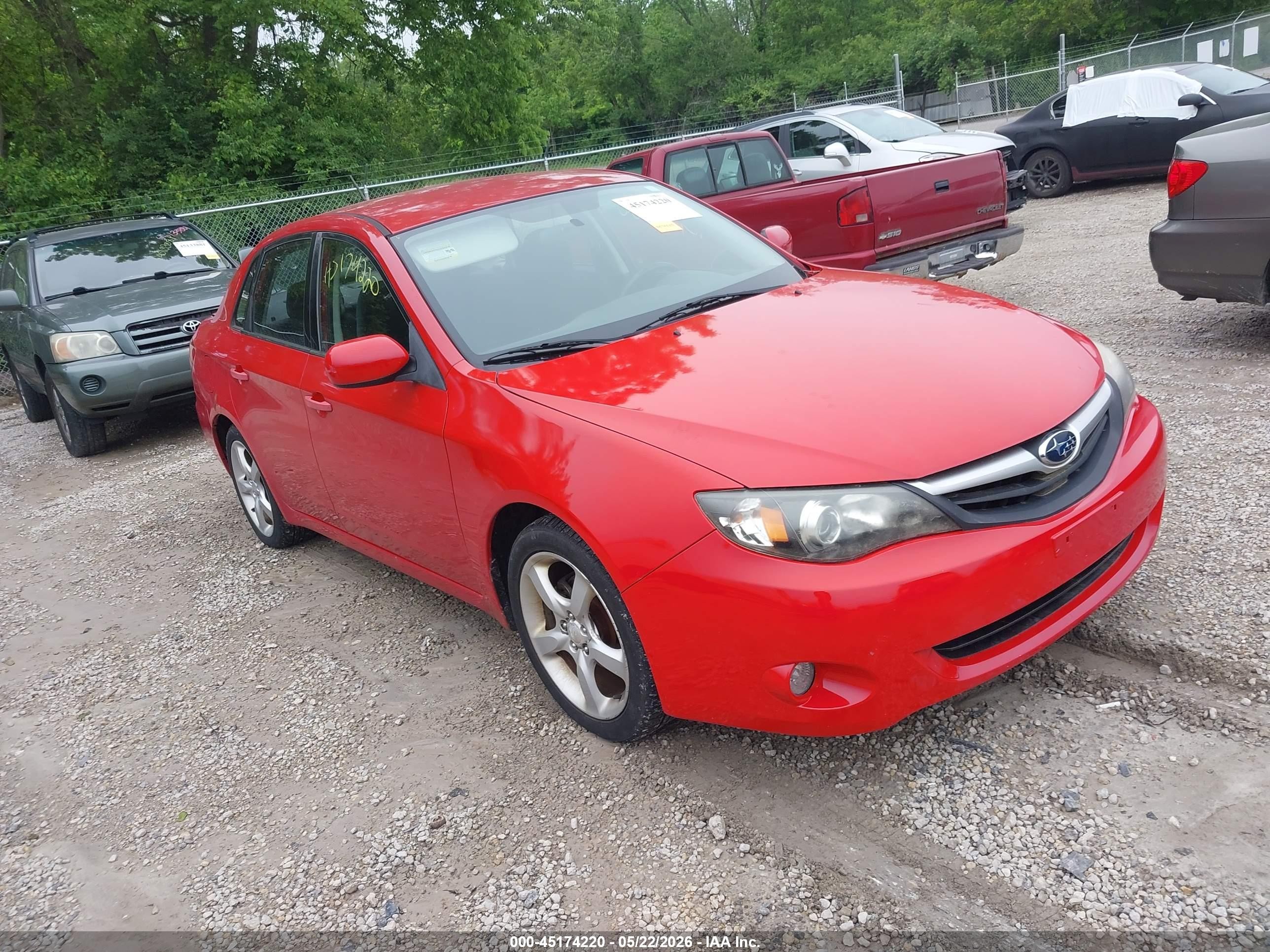 2009 Subaru Impreza i, VIN JF1GE61639H500213 — Обычный износ