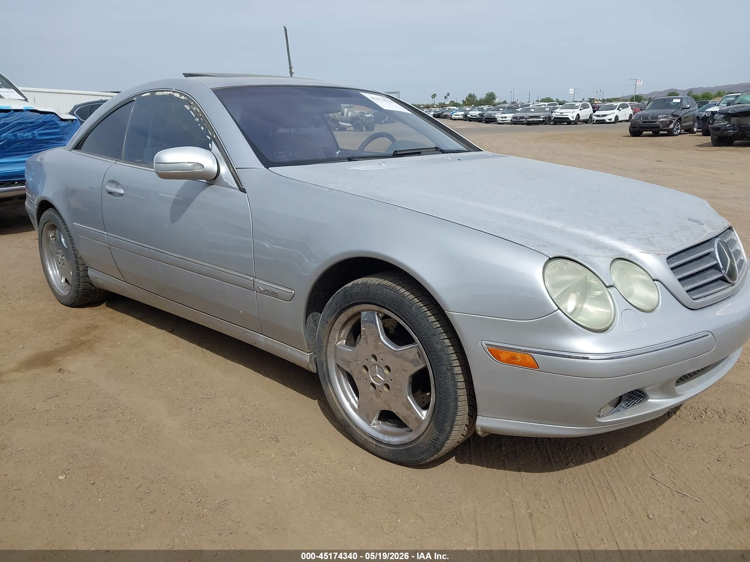 2002 Mercedes-Benz CL 500/600, VIN WDBPJ78J32A020076 — Normal wear