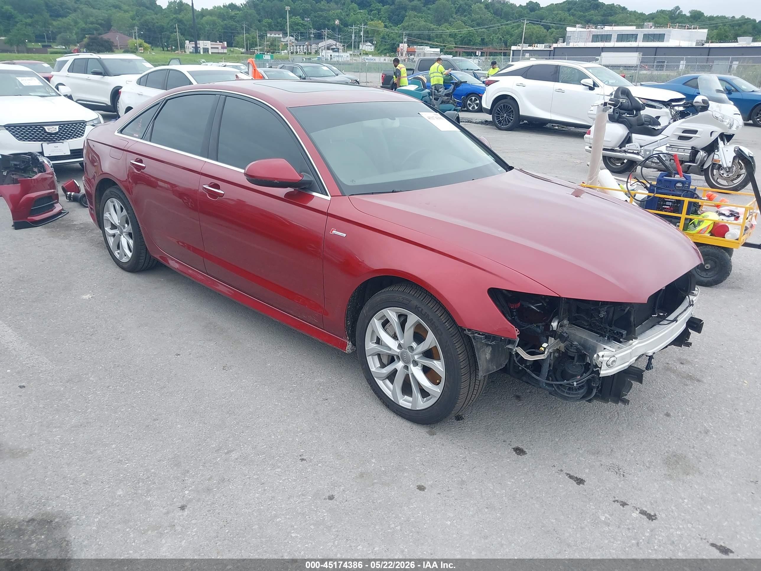 2017 Audi A6 Premium Plus, VIN WAUF2AFC8HN127280 — Front end