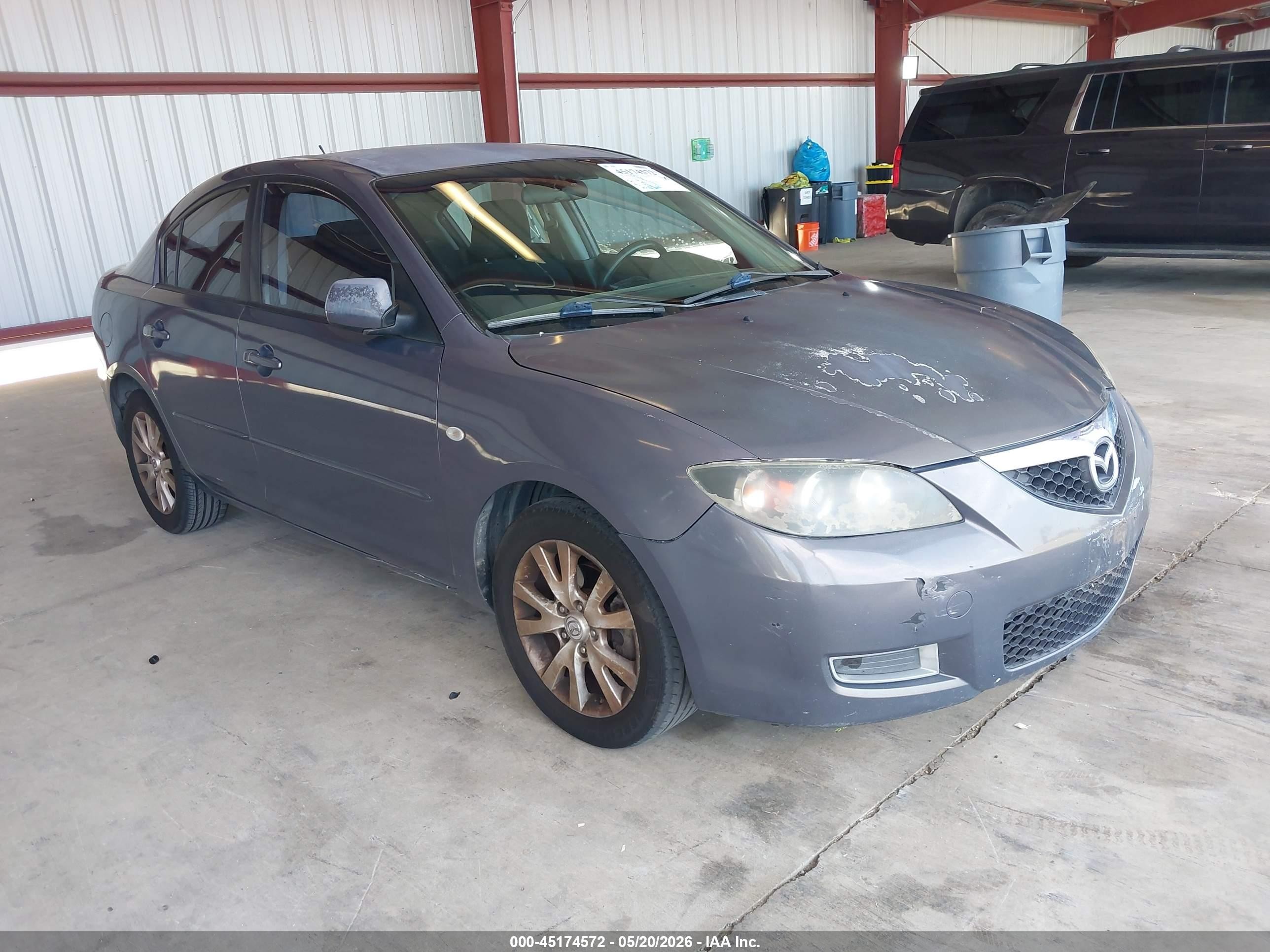 2007 Mazda 3 i Touring, VIN JM1BK12F071651840 — Normal wear