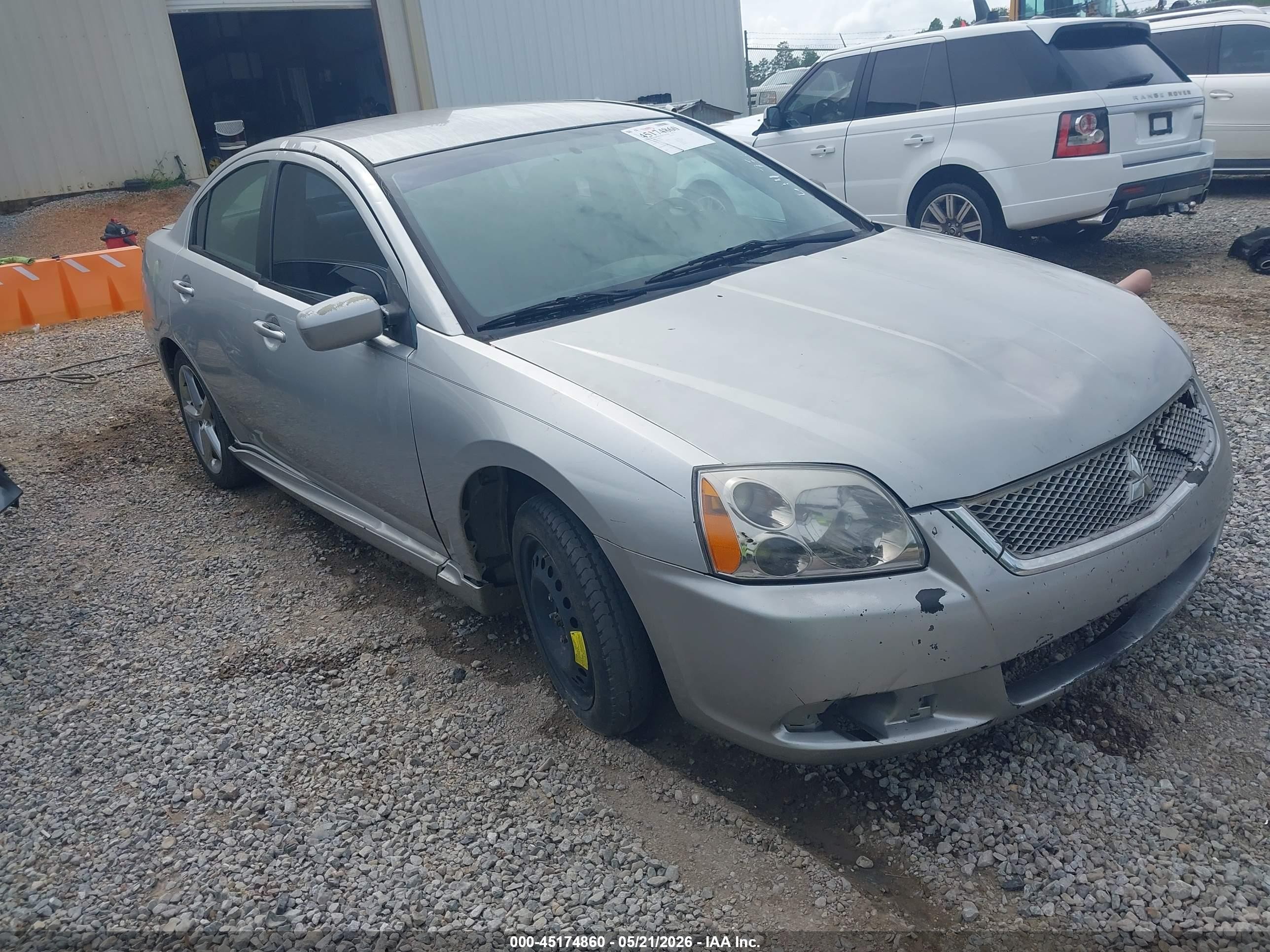 2010 Mitsubishi Galant FE, VIN 4A32B2FF2AE014736 — Front end