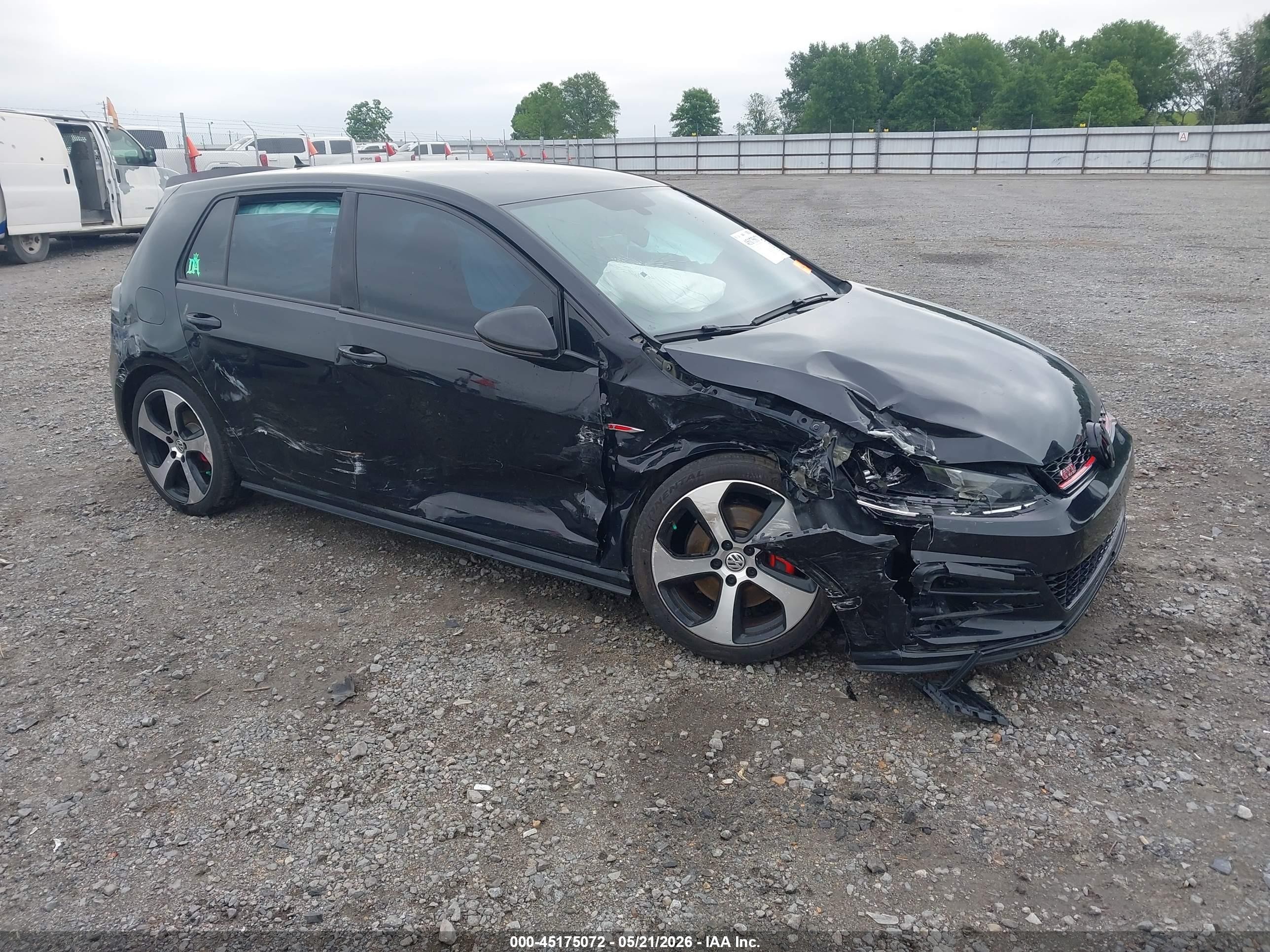 2018 Volkswagen Golf GTI S, VIN 3VW447AU8JM296509 — Side