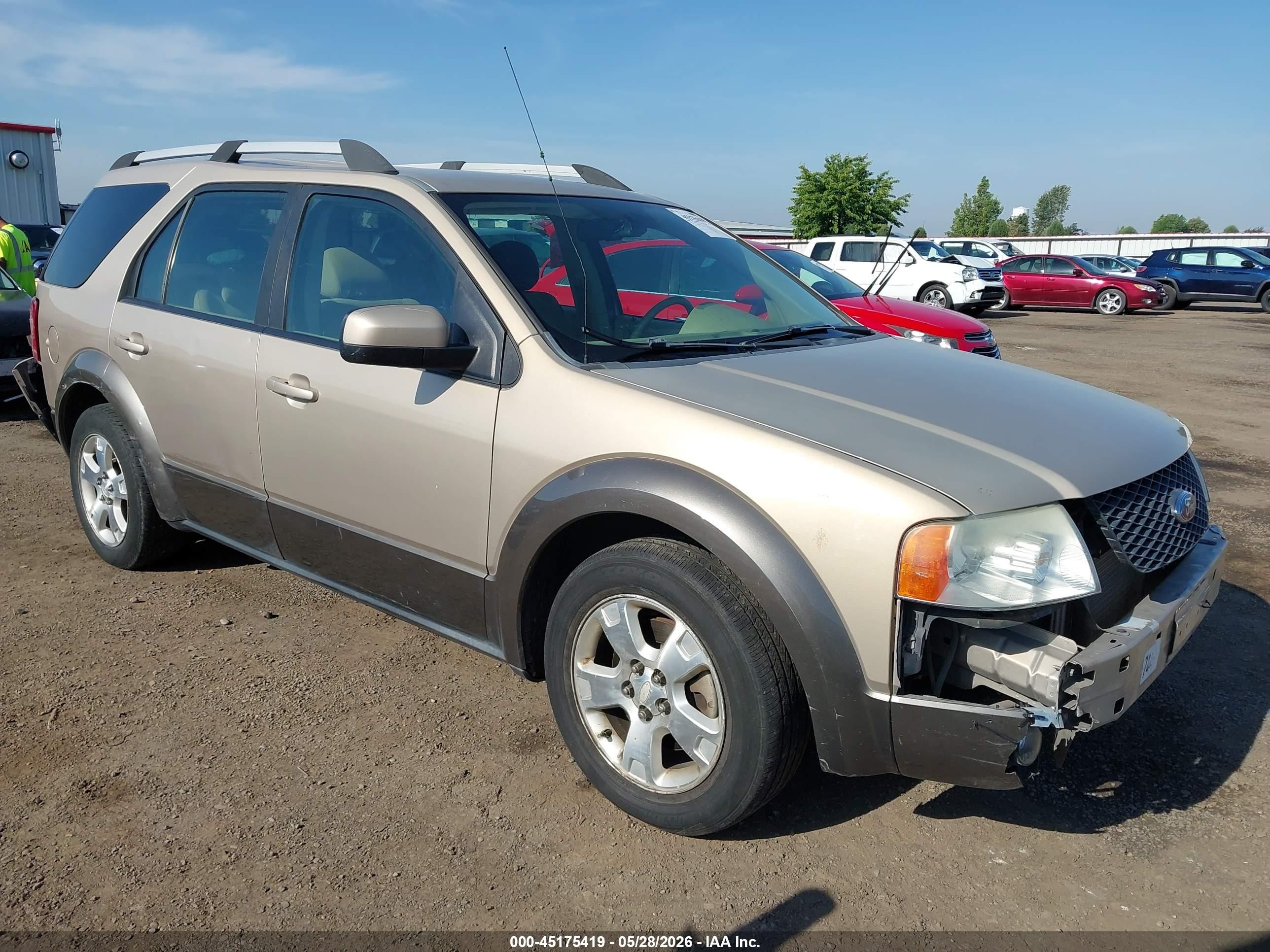 2007 Ford Freestyle SEL, VIN 1FMDK05177GA36049 — Rear end