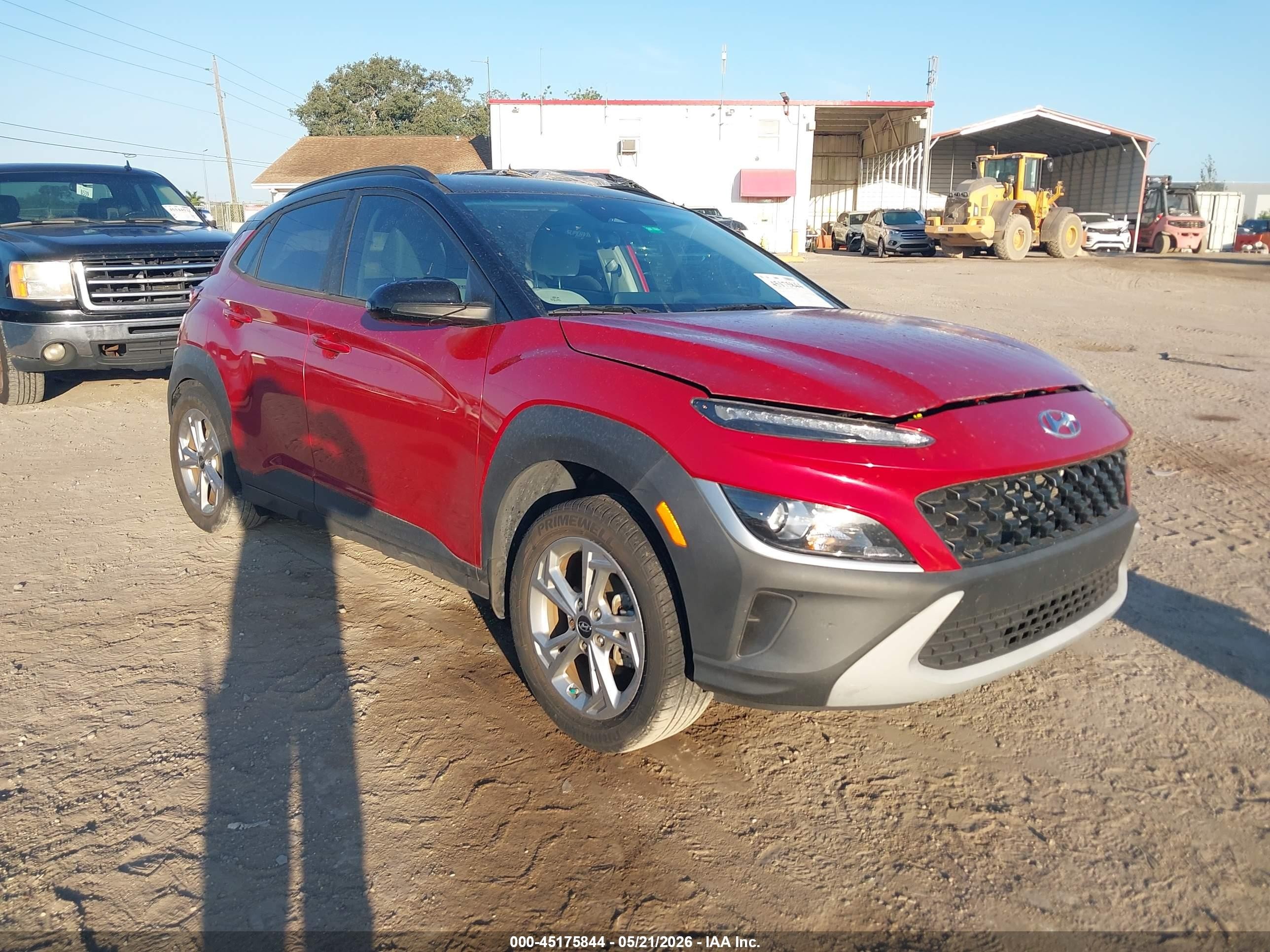 2022 Hyundai Kona SEL, VIN KM8K62AB3NU851255 — Rear end