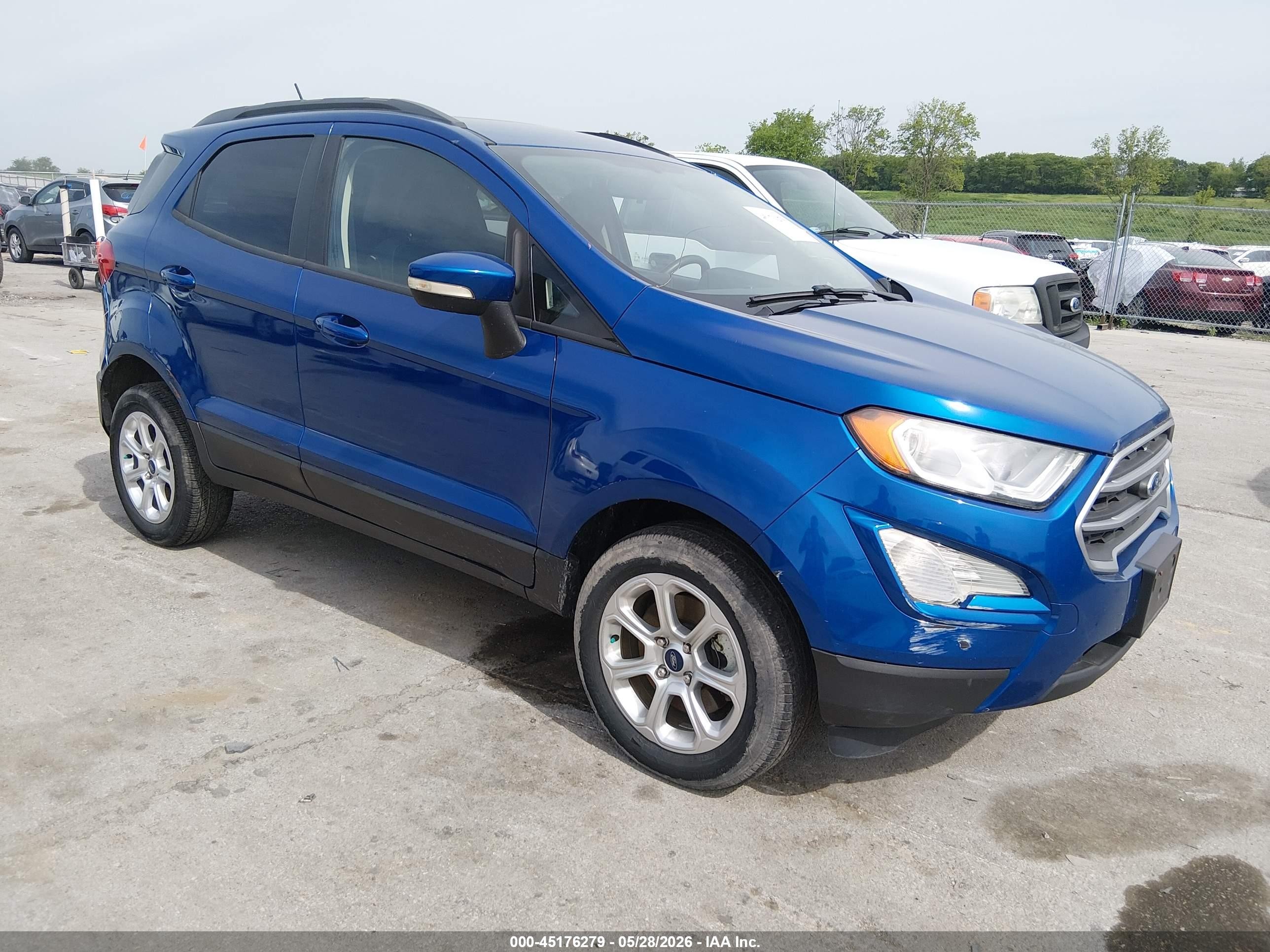 2019 Ford EcoSport SE, VIN MAJ6S3GL7KC280299 — All over
